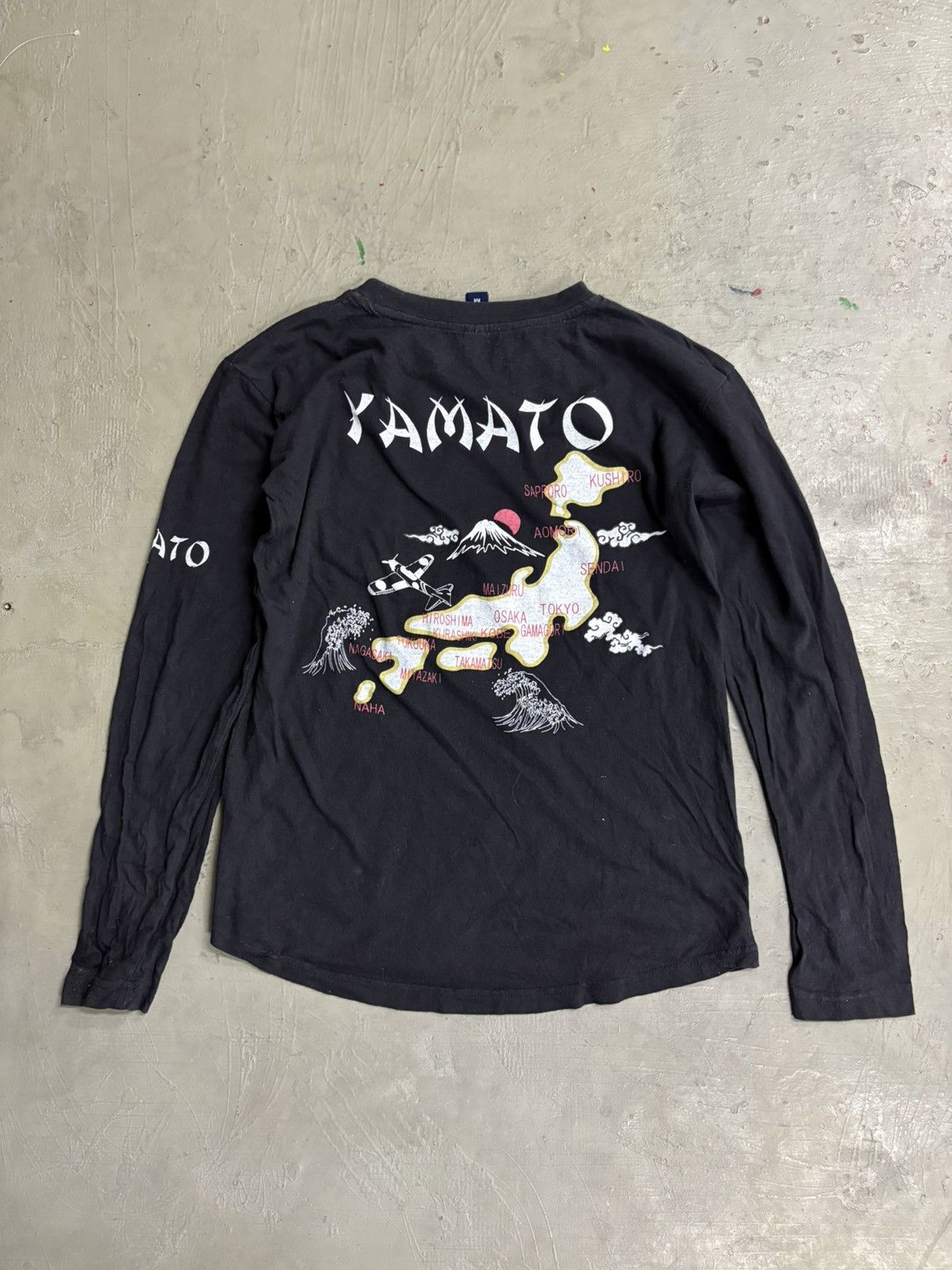 Japanese Brand Vintage Japanese Sashiko Yamato Long Sleeve Shirt Size US S / EU 44-46 / 1 - 3 Thumbnail