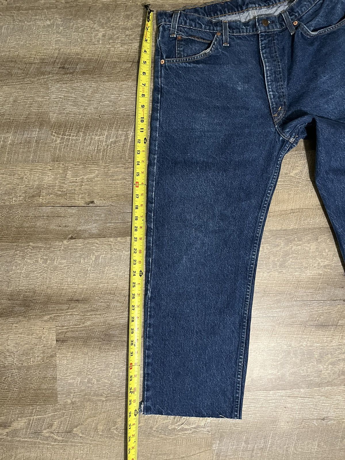 Levi's Vintage Clothing Vintage Levi’s 505 Orange Tab 80s Straight Leg 38X30 See Pic Size US 38 / EU 54 - 7 Thumbnail
