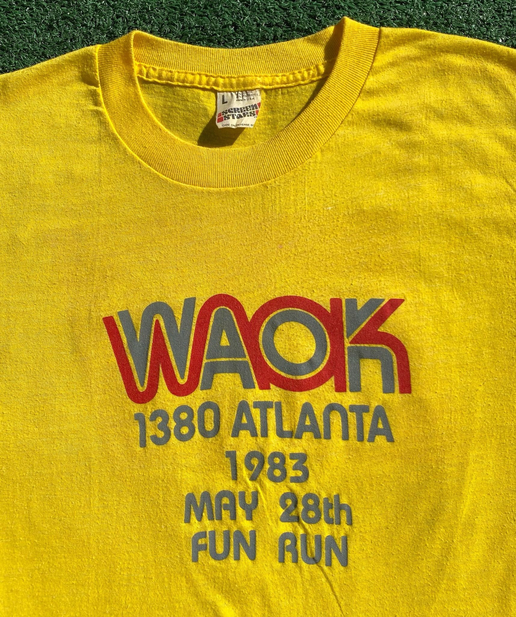 Other 1983 Atlanta WAOK Schlitz Sponsored Fun Run T-Shirt Small Size US S / EU 44-46 / 1 - 2 Thumbnail