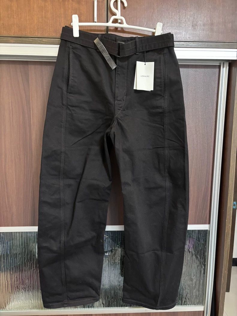 Lemaire LEMAIRE size m 25ss TWISTED BELTED PANTS | Grailed