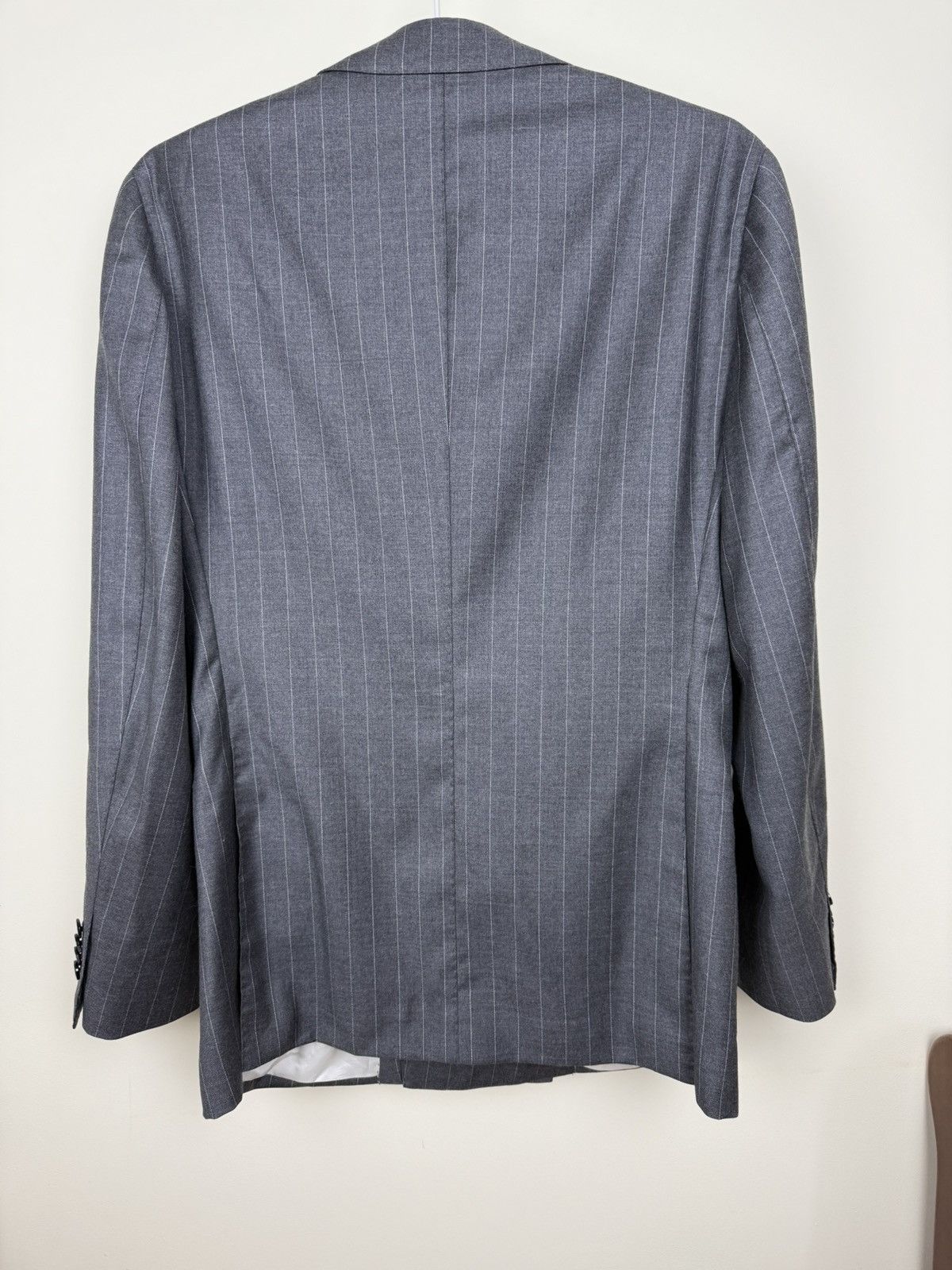 Suitsupply SuitSupply Double Breasted Pinstripe Wool Blazer Size 34R - 3 Thumbnail