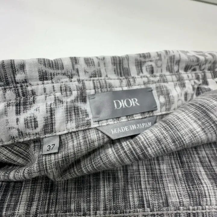 Dior Dior Dior Oblique Print Long Sleeve Denim Shirt 0079-2507 Size US M / EU 48-50 / 2 - 4 Thumbnail