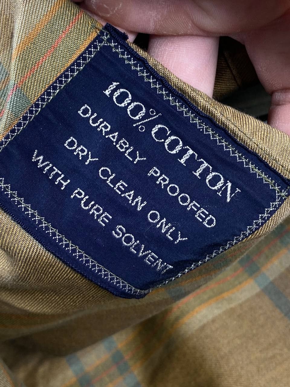 Burberry Vintage Burberrys Trench Waterproof Jacket Coat 90s Men Size US L / EU 52-54 / 3 - 13 Thumbnail