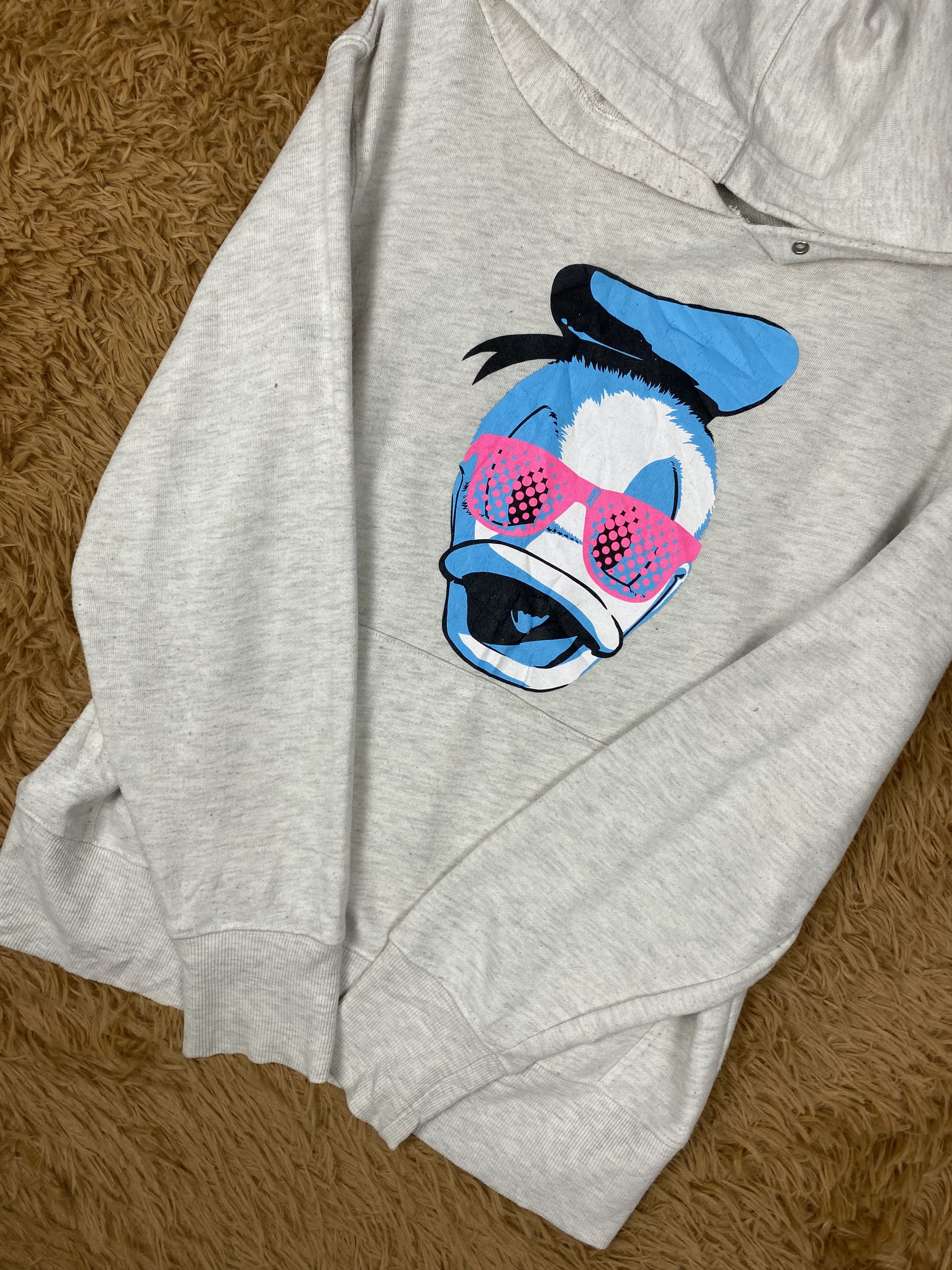 Disney Vintage Disney Donald Duck Pullover Hoodies PS0361 Size US M / EU 48-50 / 2 - 4 Thumbnail