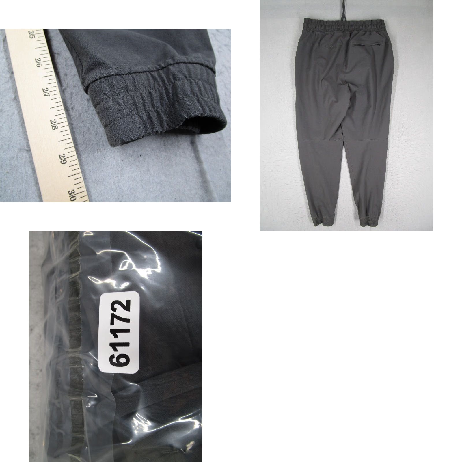 Lululemon Lululemon Jogger Pants Mens Medium Gray ABC Warpstreme Zip Pocket Stretch Size US 31 - 8 Thumbnail