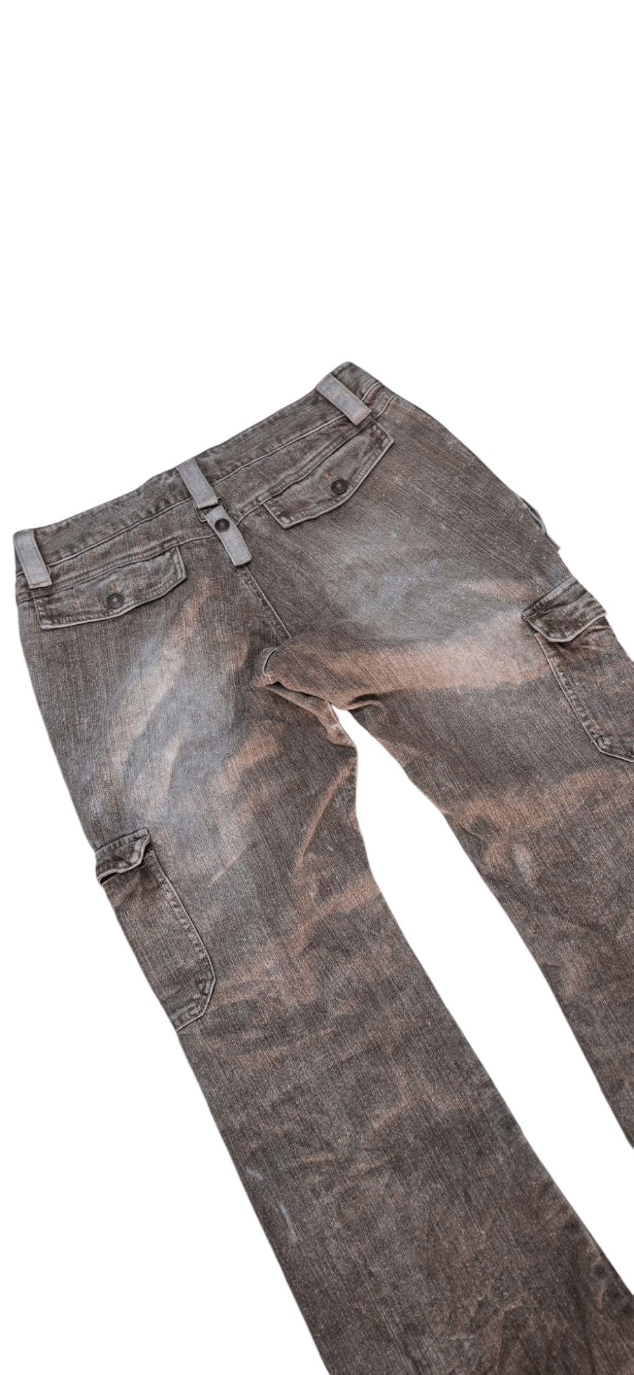 If Six Was Nine Japanese Brand Oririns Cargo Six Pockets Flared Denim Size US 32 / EU 48 - 9 Thumbnail
