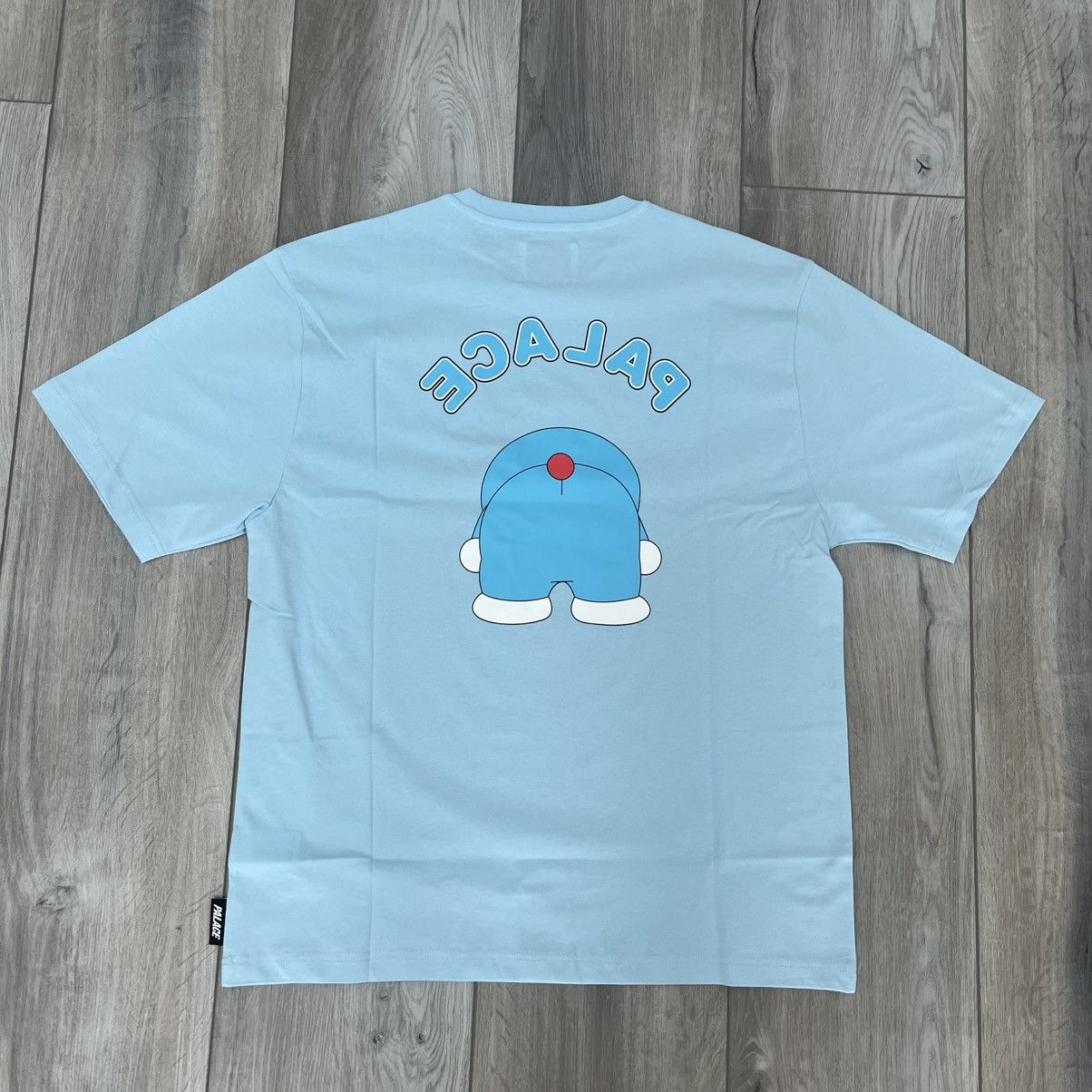 Palace Palace x Doraemon Tee Skyline Blue Large | Grailed