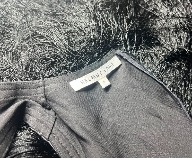 Helmut Lang HELMUT LANG size0 Silk tassel dress Size S / US 4 / IT 40 - 2 Thumbnail