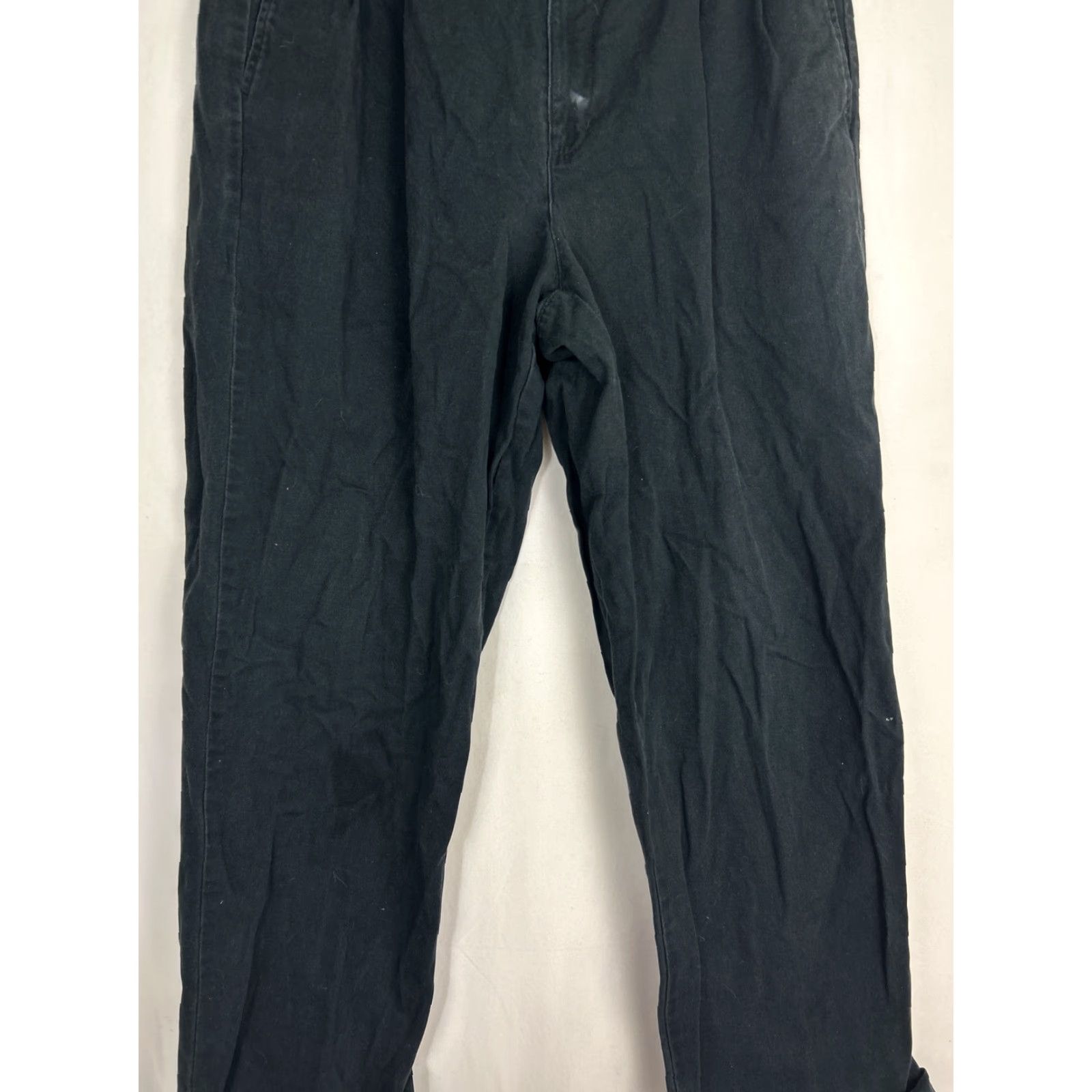 Eddie Bauer Eddie Bauer Pants Men 35x28.5 Blue Chino Elastic Waist Relaxed Fit Cotton Size US 35 - 4 Thumbnail