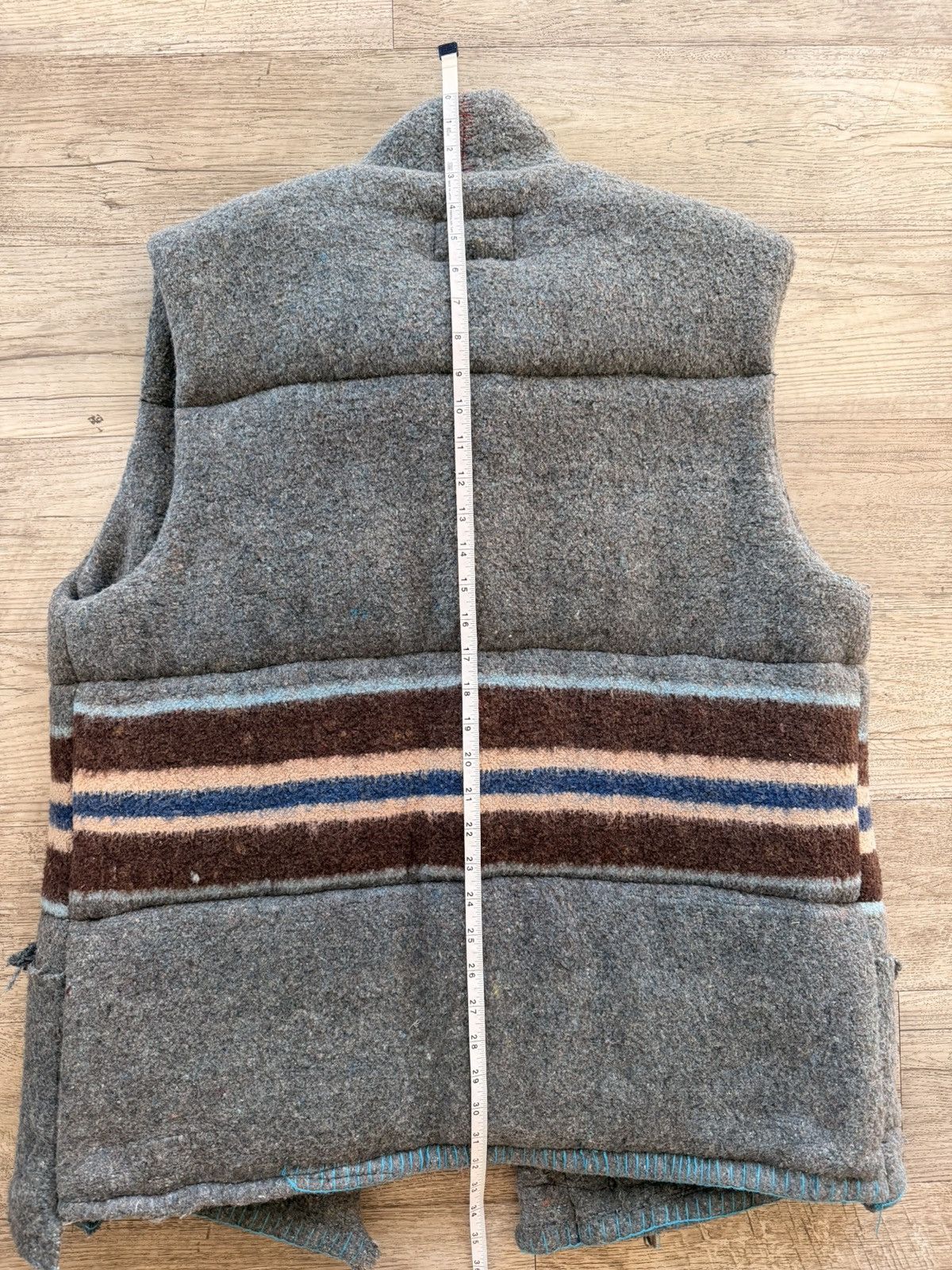 Greg Lauren 1 of 1 FW 2015 Outlaw Vintage Blanket Padded Vest Size US L / EU 52-54 / 3 - 6 Thumbnail