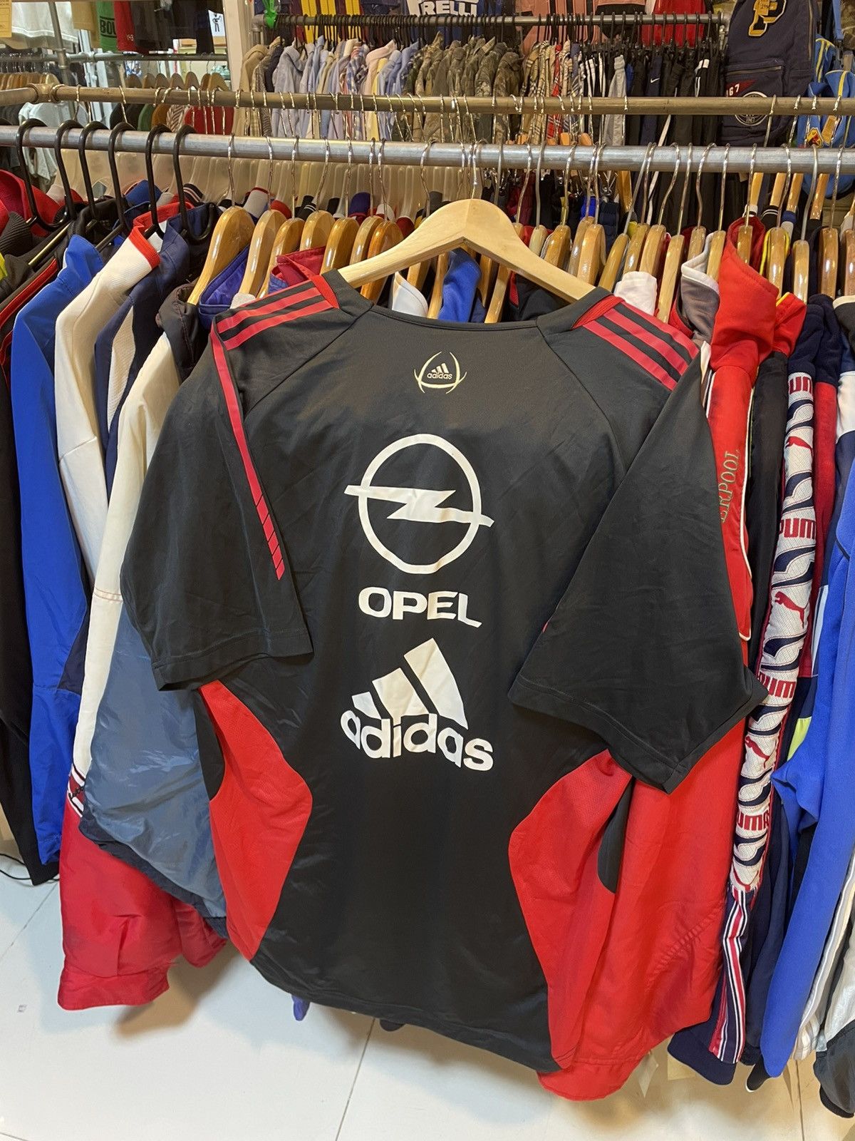 Adidas Vintage 2005-2006 AC Milan Traning Kit Size US XXL / EU 58 / 5 - 3 Thumbnail