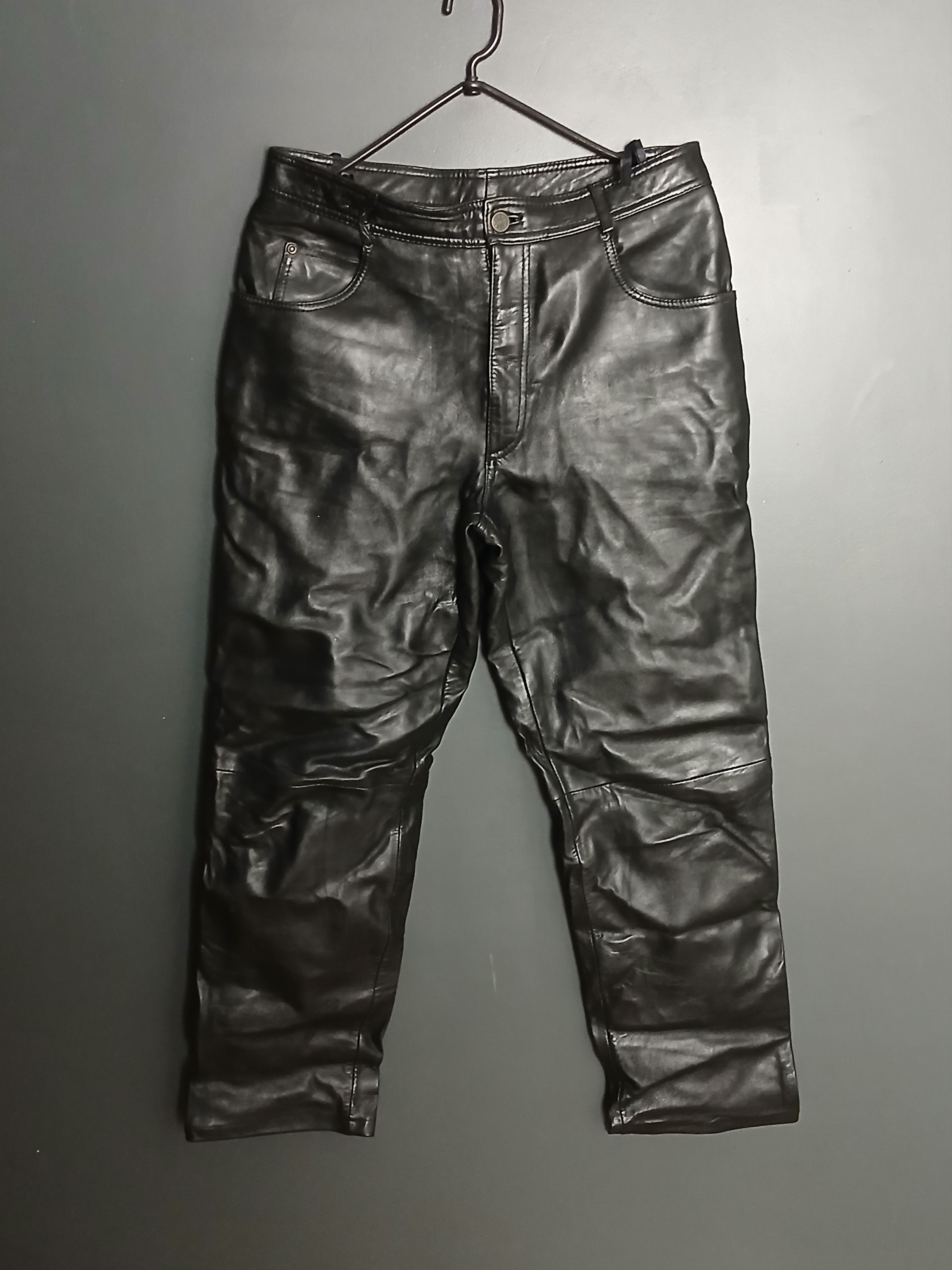 Leather Vintage Leather Pants Size US 32 / EU 48 - 1 Thumbnail