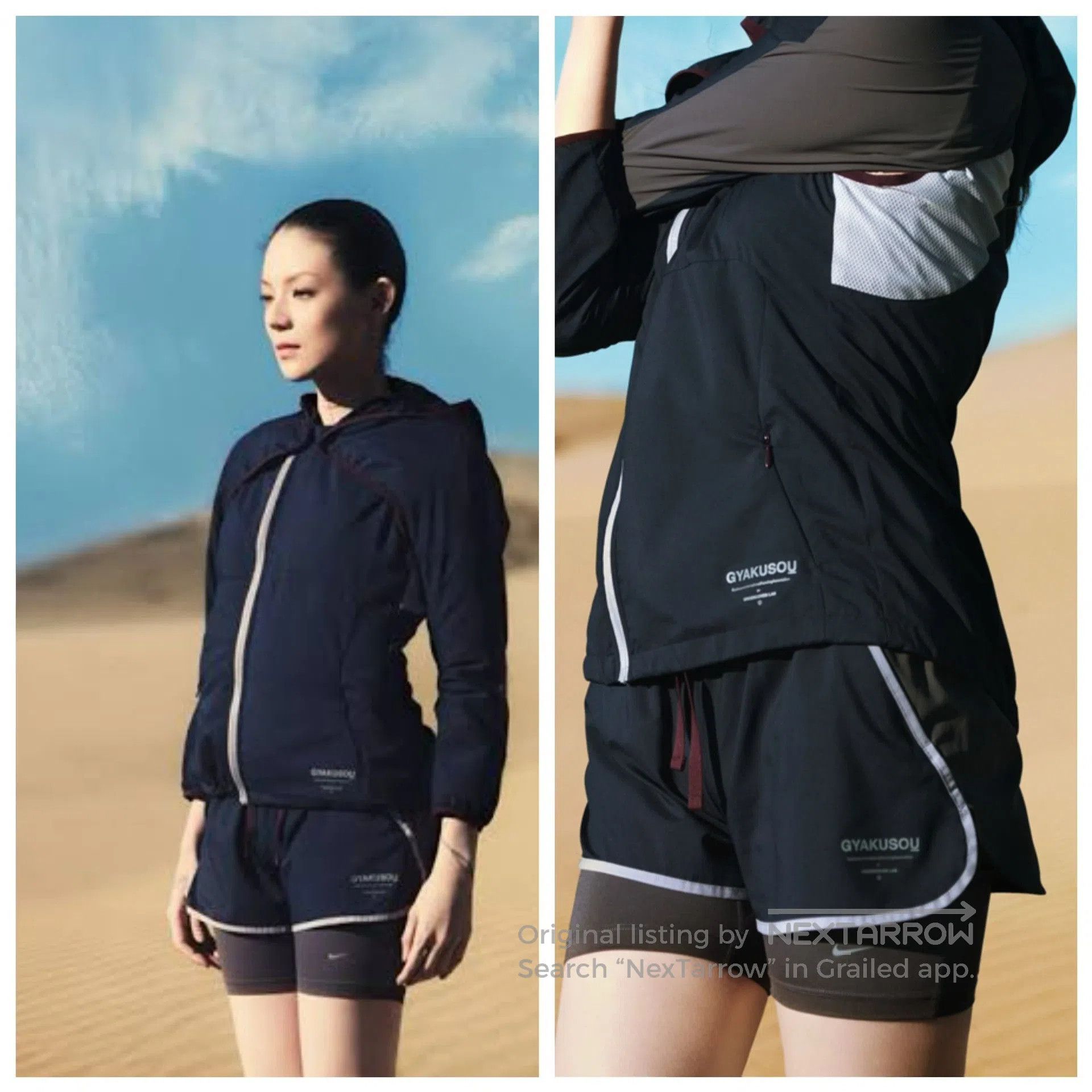 Jun Takahashi Nike Lab Gyakusou Women's Running Shorts. Size 41" - 9 Thumbnail
