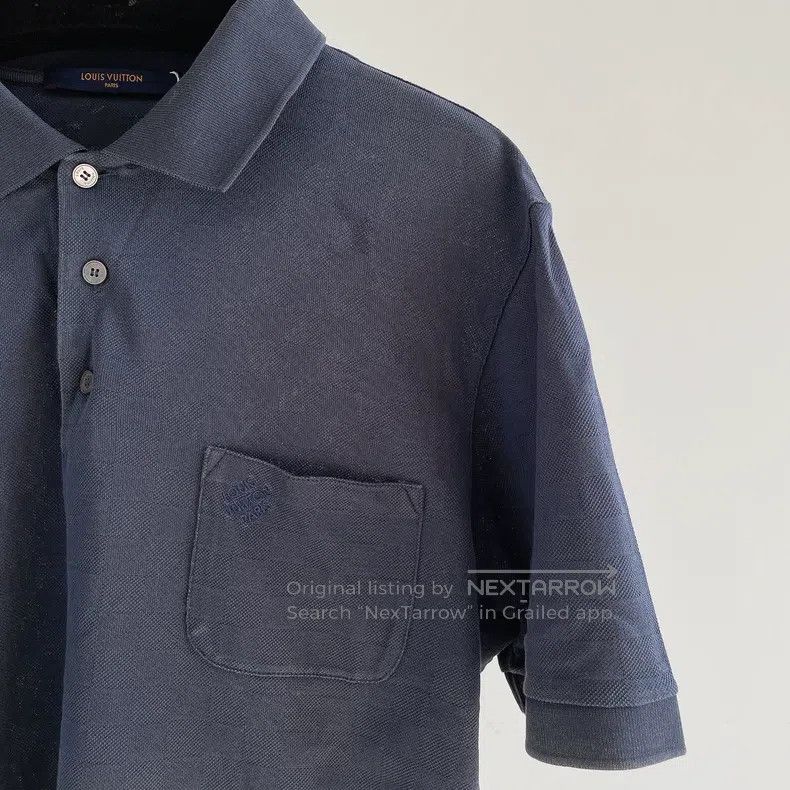 Louis Vuitton Louis Vuitton Blue T-shirt Size US XL / EU 56 / 4 - 3 Thumbnail