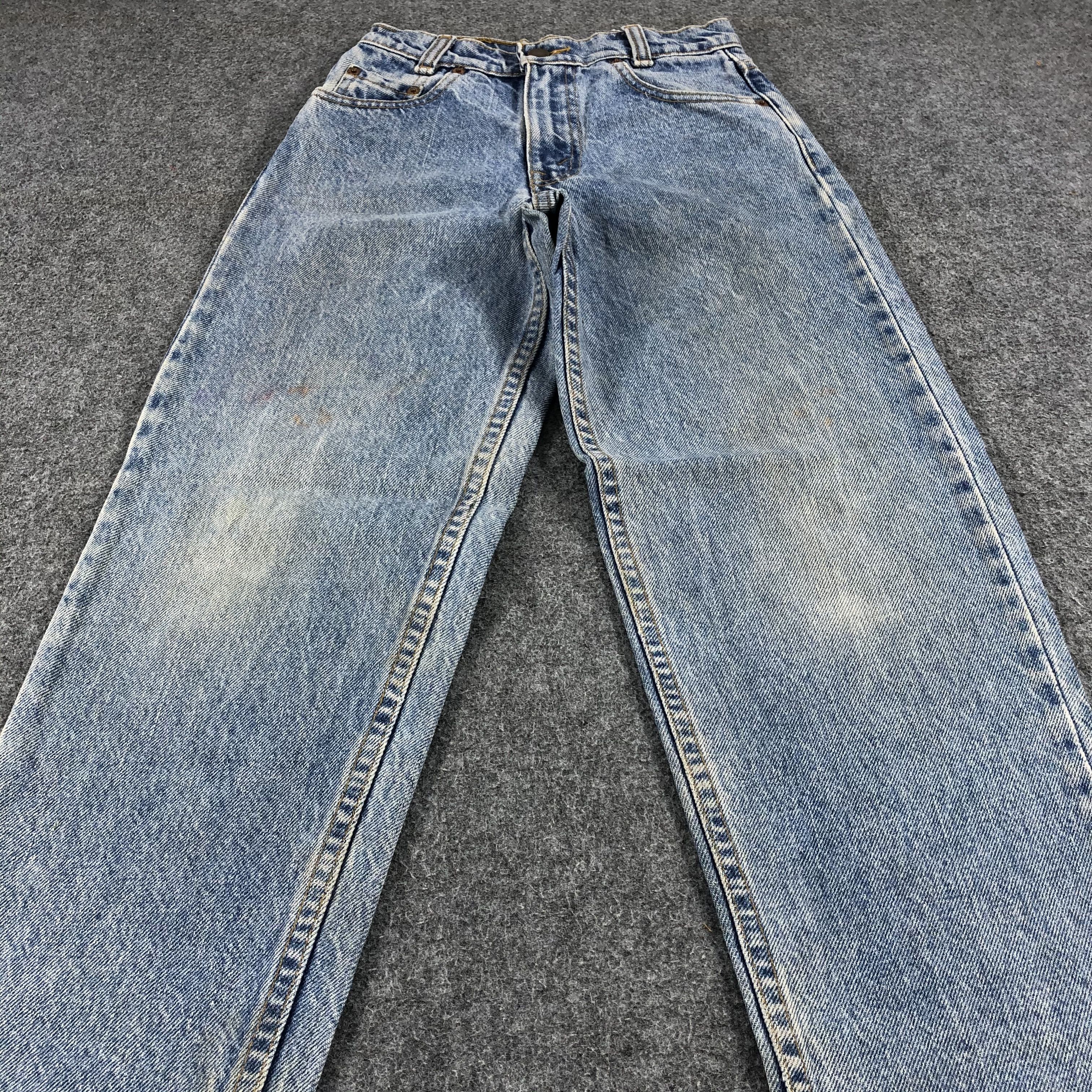 Levi's 80s Vintage Levis Jeans Stone Wash Denim 23 x 24 -J958 Size US 26 / EU 42 - 3 Thumbnail