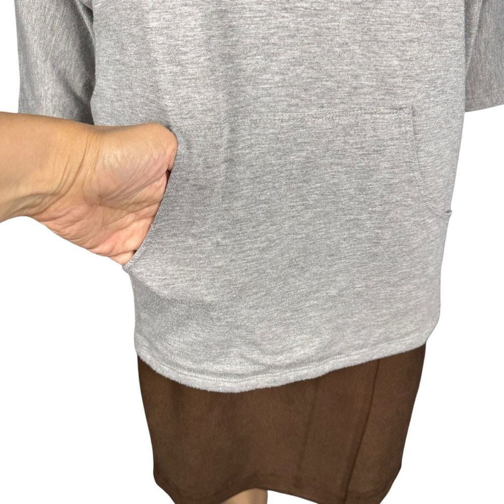Vintage Havana Vintage Havana 3/4 Sleeve Hoodie Grey Top Size L Size L / US 10 / IT 46 - 9 Thumbnail