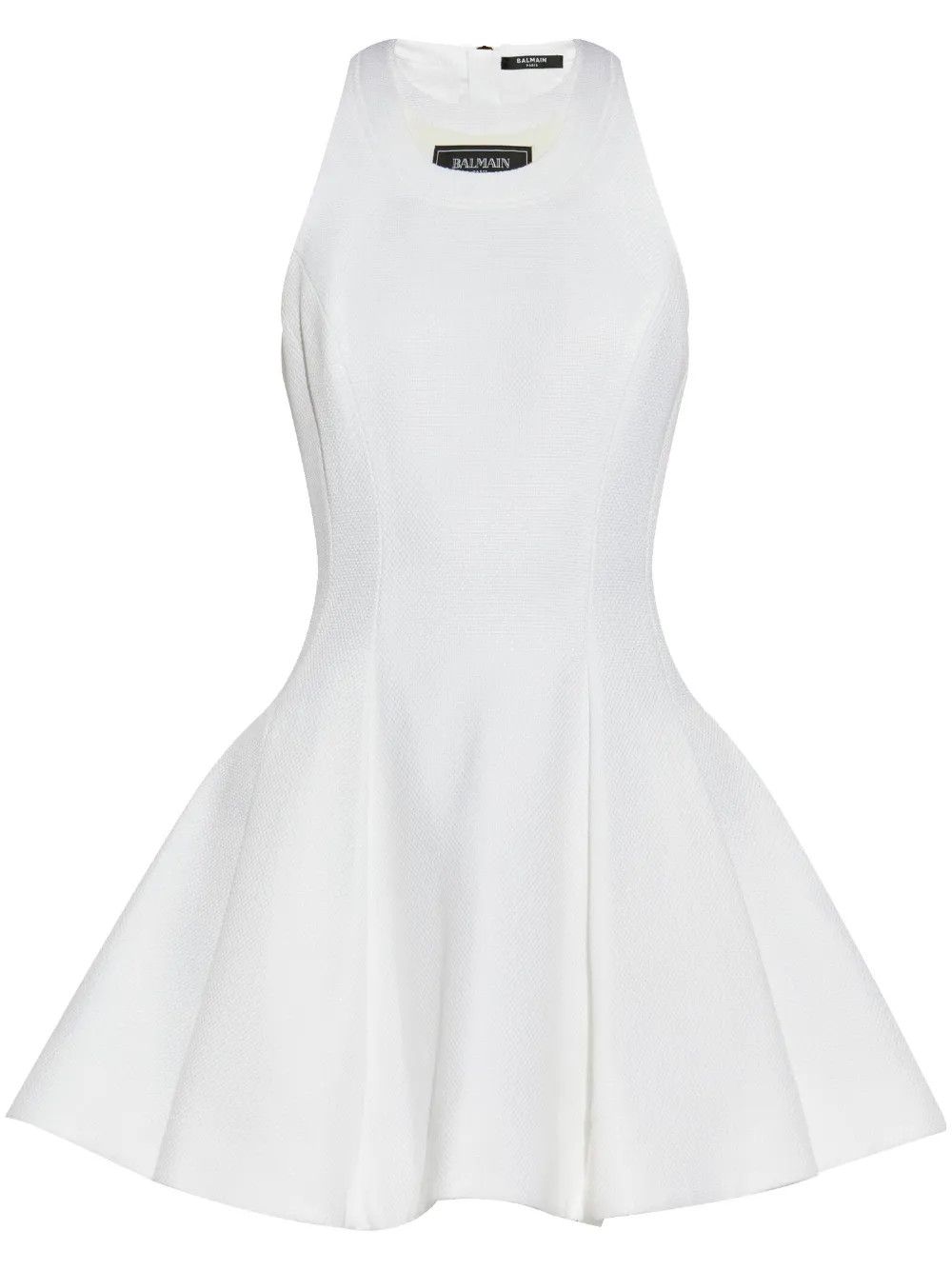 Balmain o1s1wg111225 Mini Skirt in White Size M / US 6-8 / IT 42-44 - 1 Thumbnail