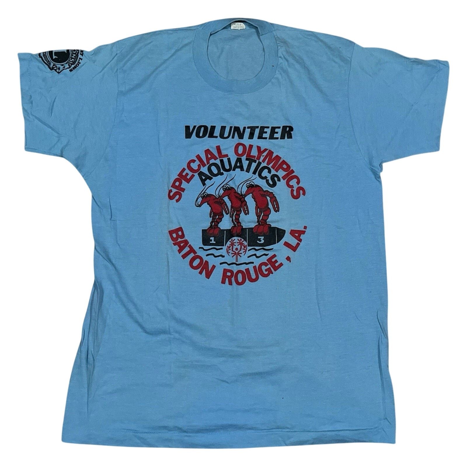 Vintage VTG Screen Stars Special Olympics Aquatics Single Stitch Tee Size US M / EU 48-50 / 2 - 1 Thumbnail