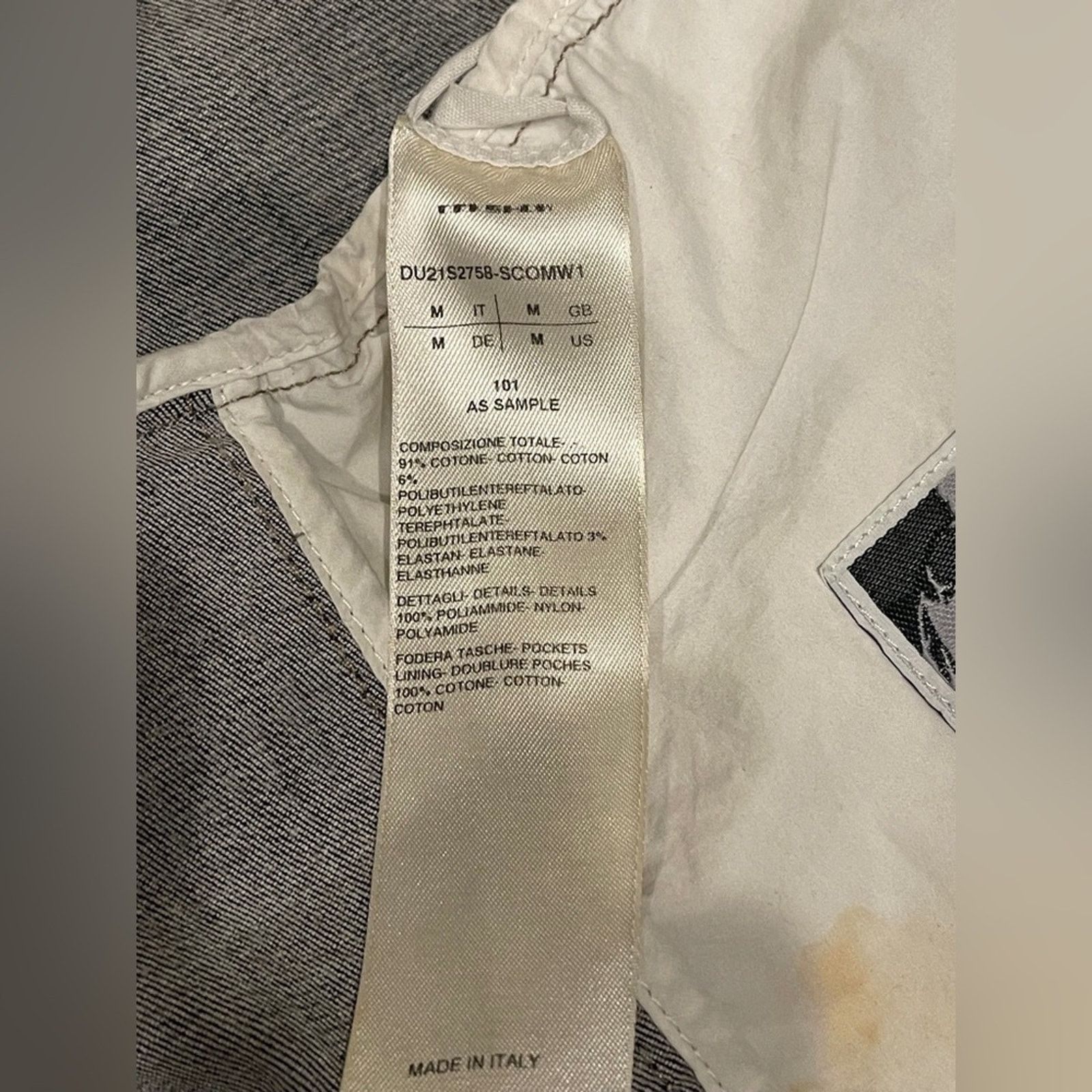 Diesel Rick Owens DRKSHDW Worker Jacket in denim Size:M Size US M / EU 48-50 / 2 - 14 Thumbnail
