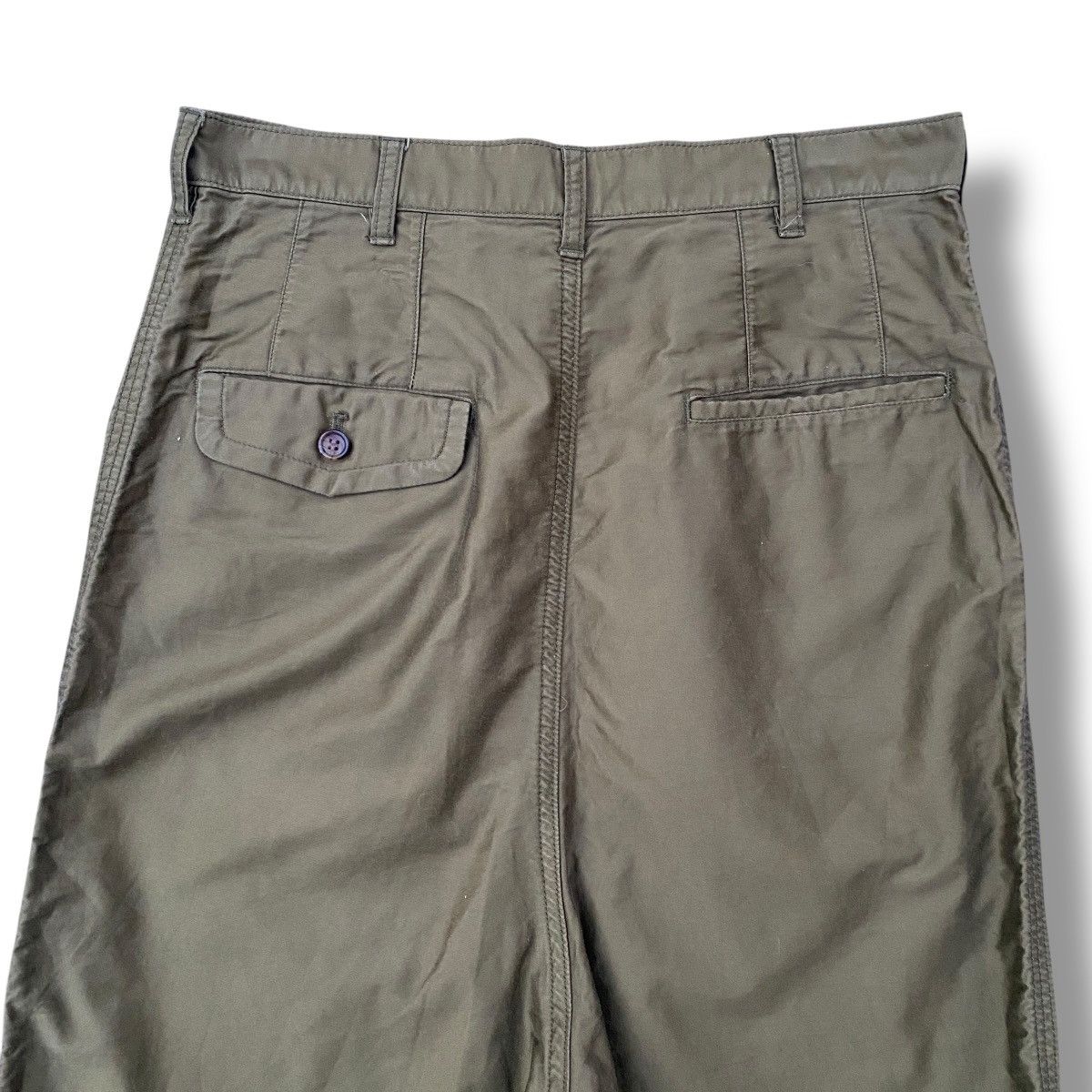 Comme des Garcons Homme Comme des Garcons Homme Olive High-waist Pants AD2018 Size US 30 / EU 46 - 8 Thumbnail