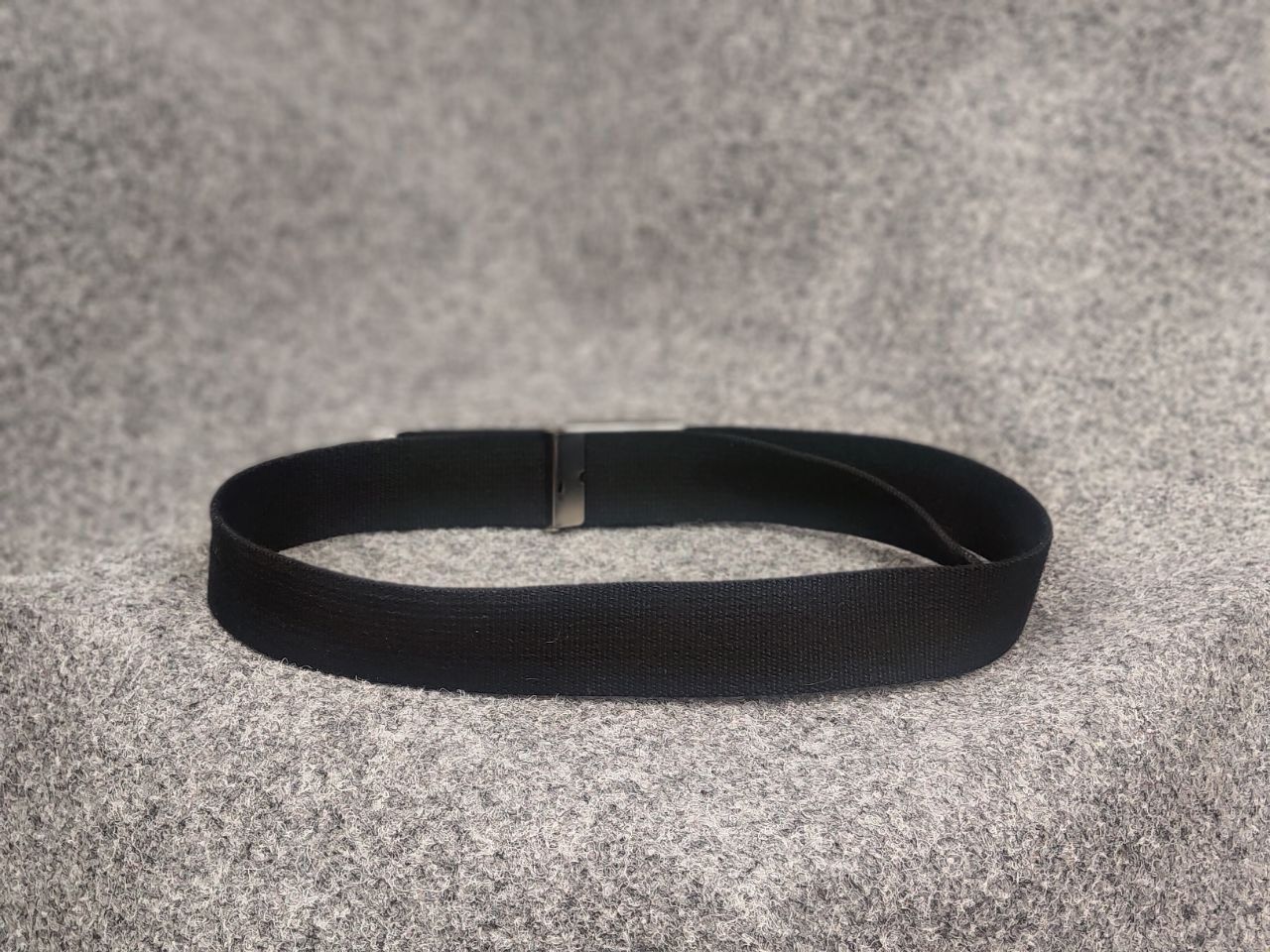 Lacoste Vintage 90's Lacoste Black Alligator Canvas Buckle Belt Y2K Size ONE SIZE - 7 Thumbnail