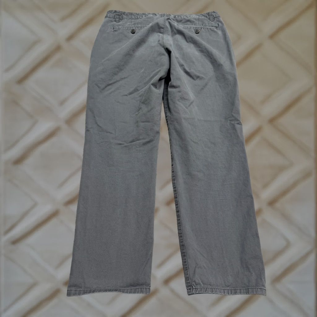 Bonobos Bonobos Slim Fit Chino Pants Mens 32x30 Gray Straight Leg Cotton Casual Preppy Style Size US 32 / EU 48 - 1 Thumbnail