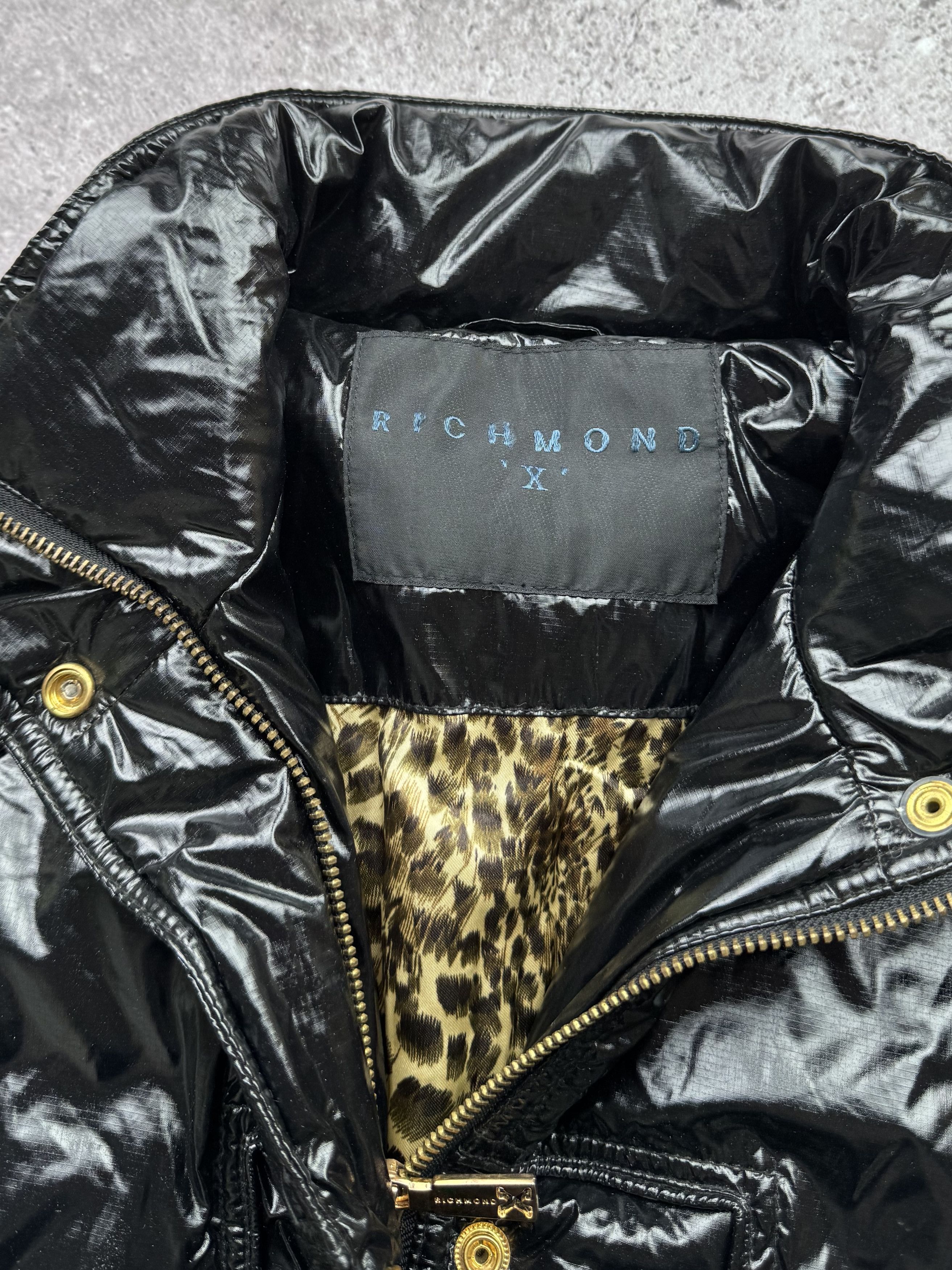 John Richmond Richmond Vintage Cropped Jacket With Belted C277(V116) Size M / US 6-8 / IT 42-44 - 5 Thumbnail