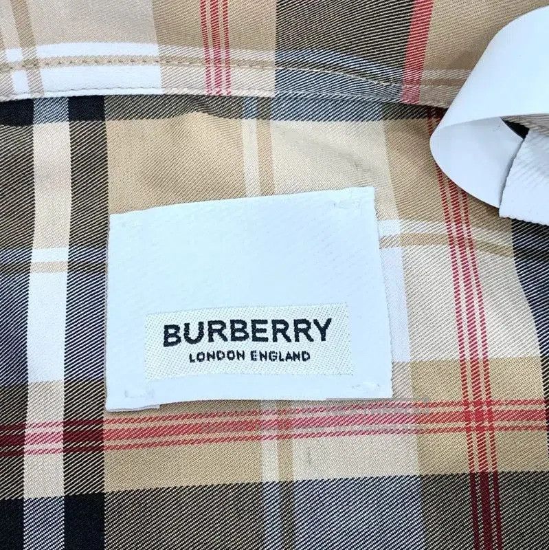 Burberry Burberry Women's Khaki Cotton Shirt. Size L / US 10 / IT 46 - 6 Thumbnail