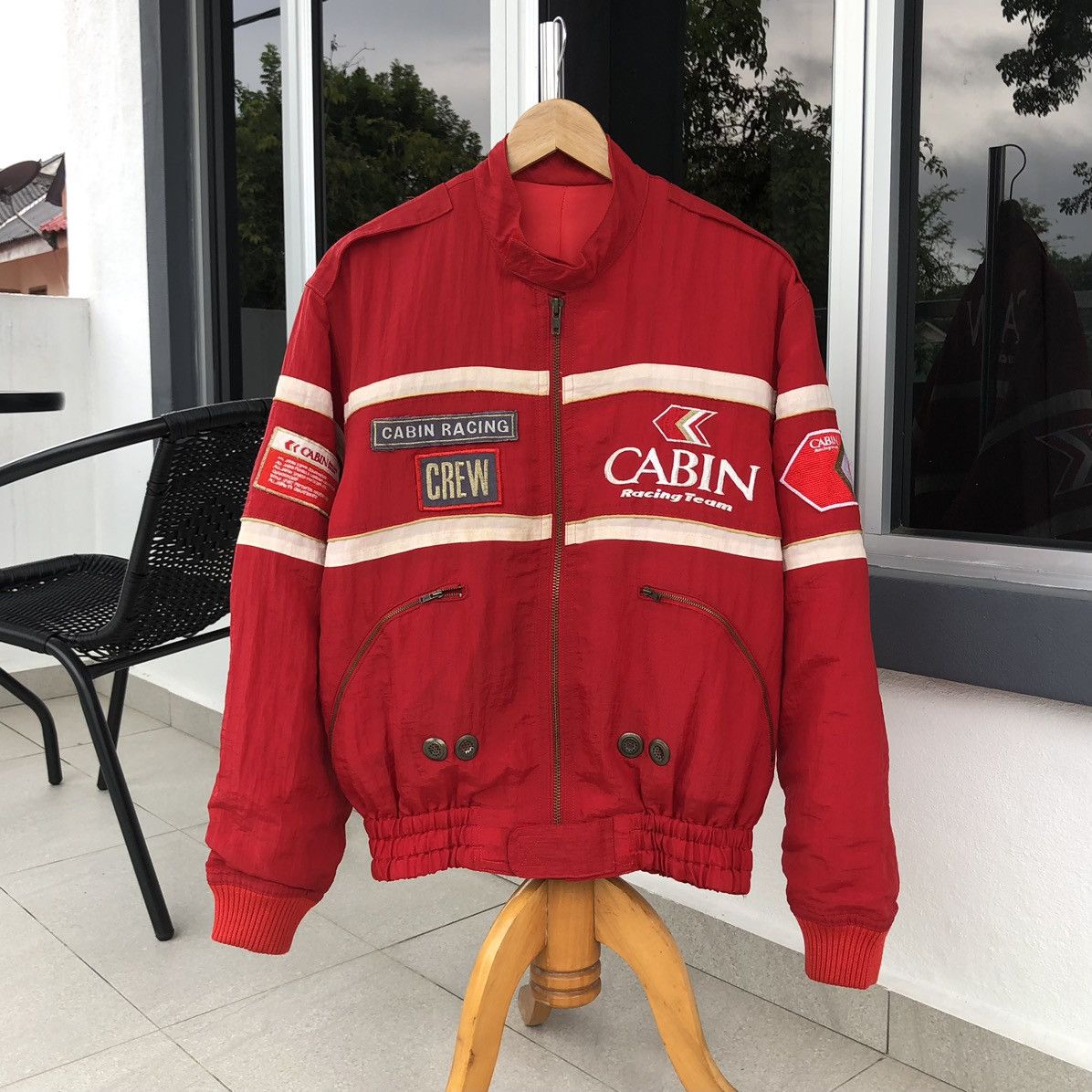Sports Specialties Vintage Cabin Racing Patches Embroidery Logo Bomber Jacket Size US M / EU 48-50 / 2 - 3 Thumbnail