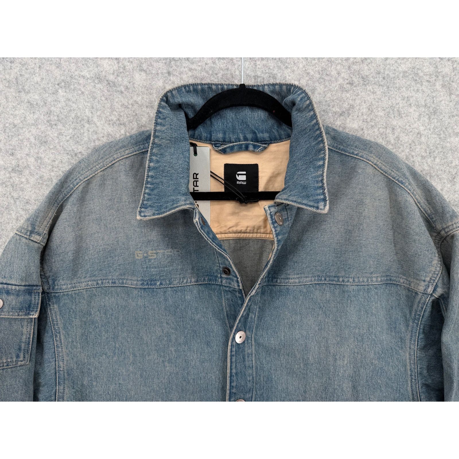 G-Star NWT G-Star RAW Long Drifter Oversized Futurity Denim Jacket Size M / US 6-8 / IT 42-44 - 2 Thumbnail
