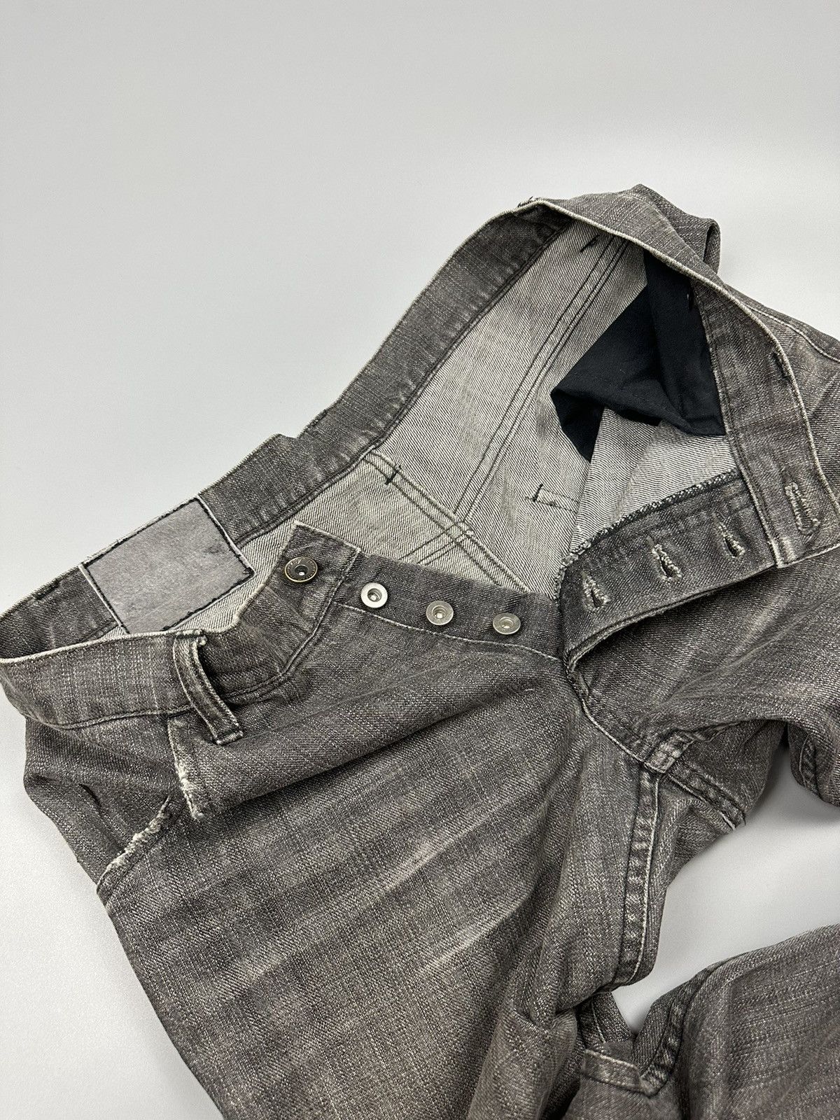 Attachment Distressed Attachment Grey Denim Size US 33 - 11 Thumbnail