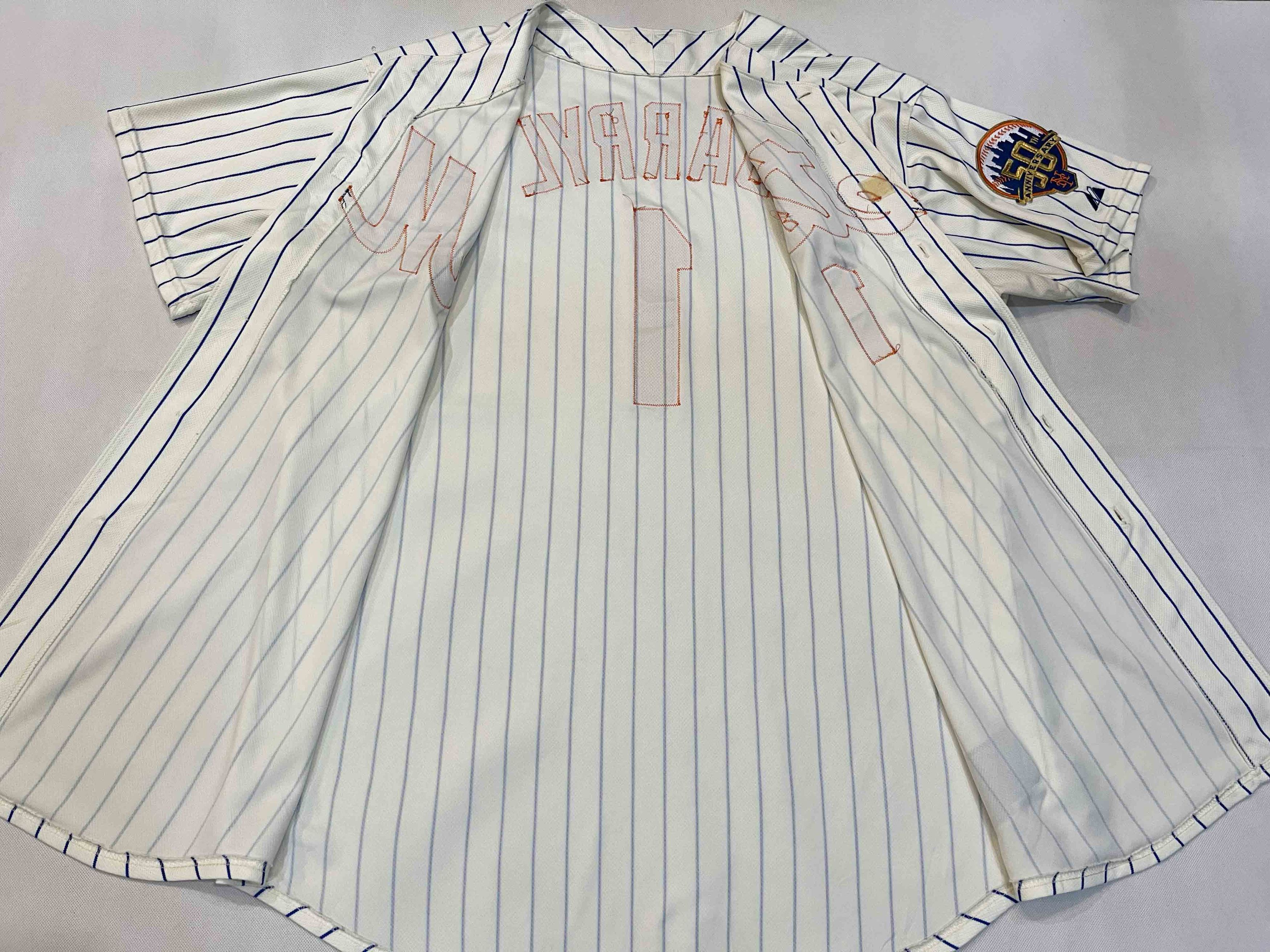 MLB × Majestic Majestic Authentic 50th MLB New York Mets #1 Baseball Jersey Size US L / EU 52-54 / 3 - 9 Thumbnail