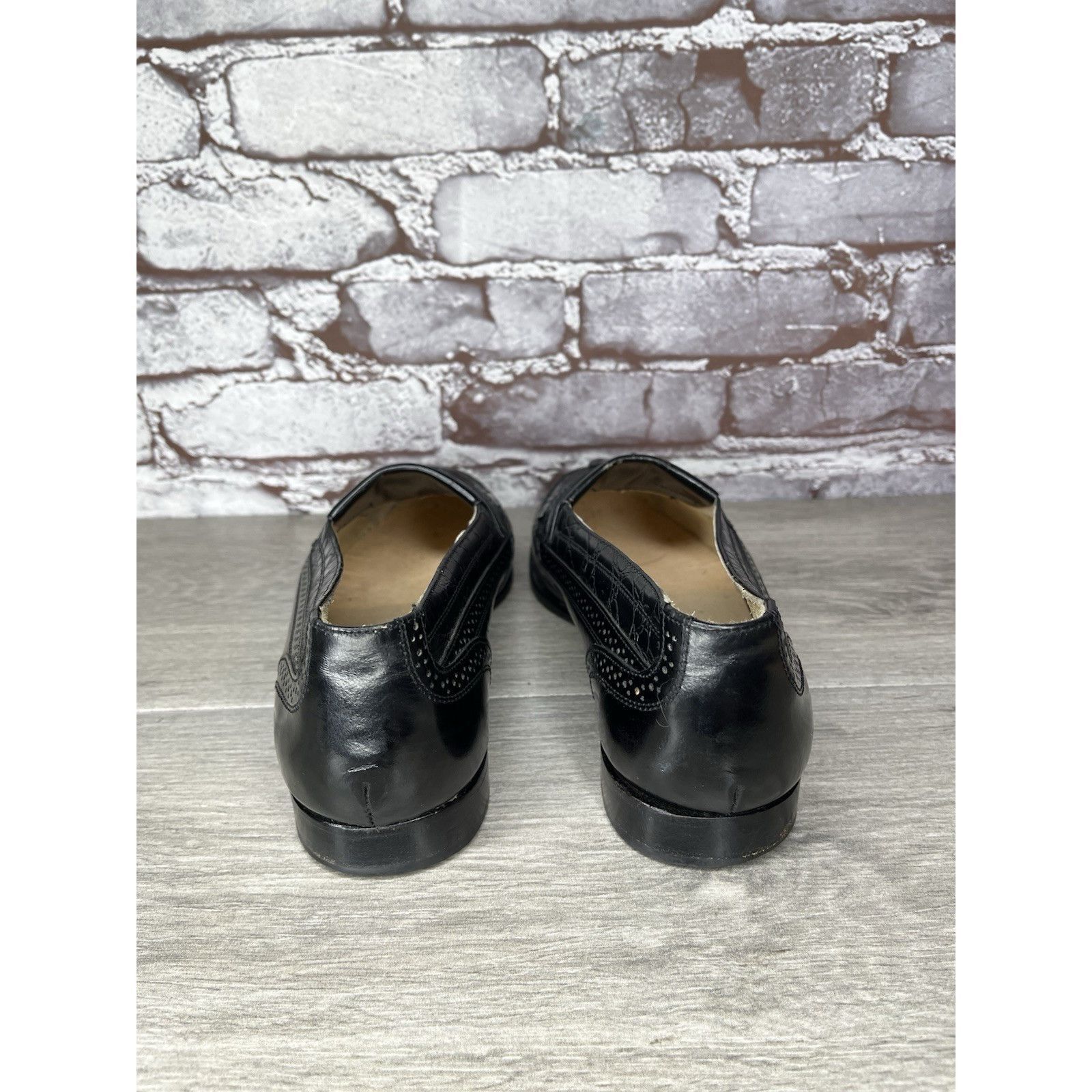 Towncraft Townscraft Black Leather Tassel Loafer Slip On Dress Shoes M Size US 8.5 / EU 41-42 - 4 Thumbnail