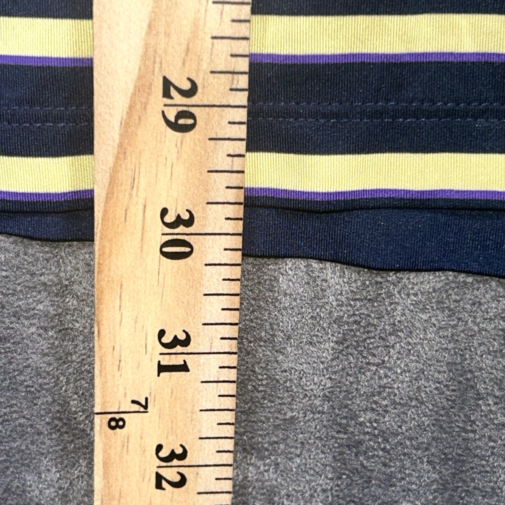RLX Ralph Lauren RLX Ralph Lauren Polo Shirt Mens L Blue Stripe Performance Stretch Golf Size US L / EU 52-54 / 3 - 4 Thumbnail