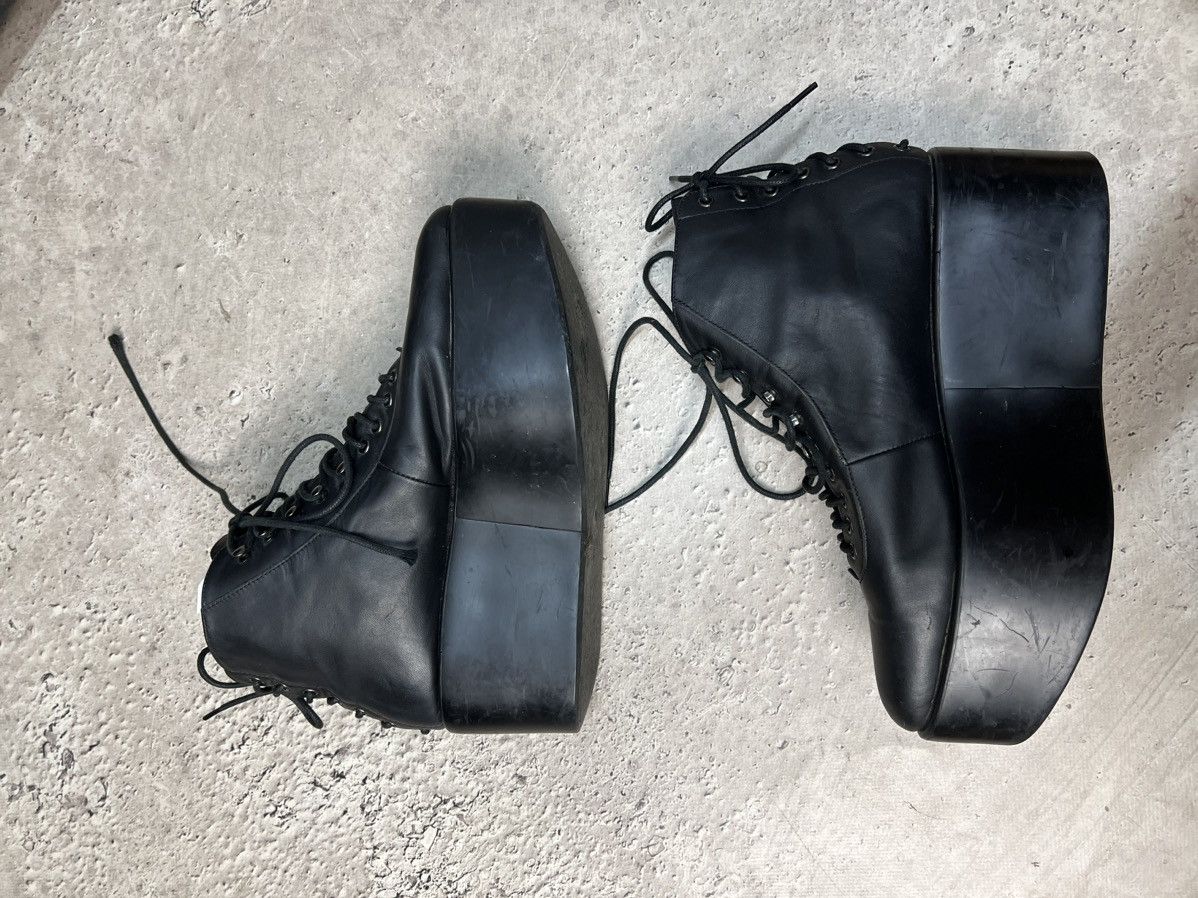 Japanese Brand × Seditionaries BELLY BUTTON born in TOKYO spike leather stylish boots Size US 6.5 / EU 39-40 - 6 Thumbnail