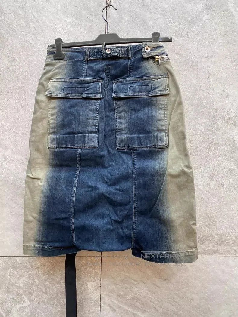 Rick Owens Drkshdw Rick Owens Distressed Denim Cargo Shorts. Size US 30 / EU 46 - 4 Thumbnail