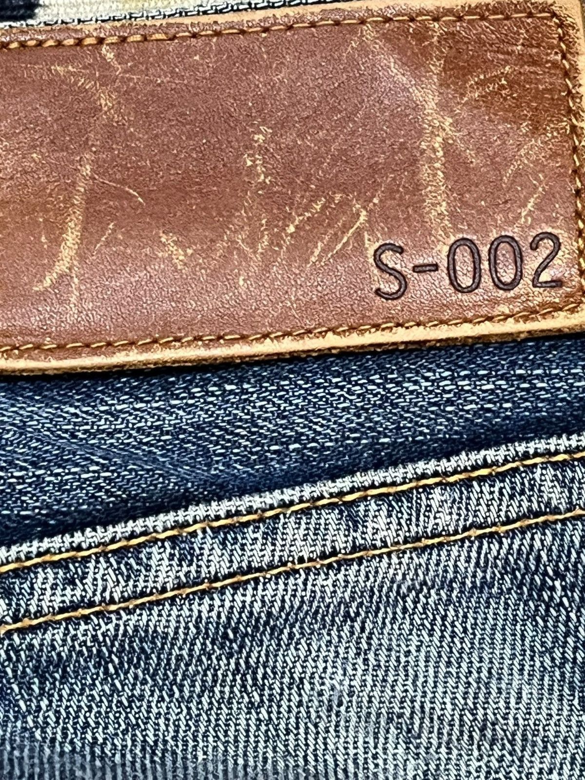 Uniqlo Vintage Uniqlo S-002 Honeycomb Distressed Denim Size US 30 / EU 46 - 7 Thumbnail