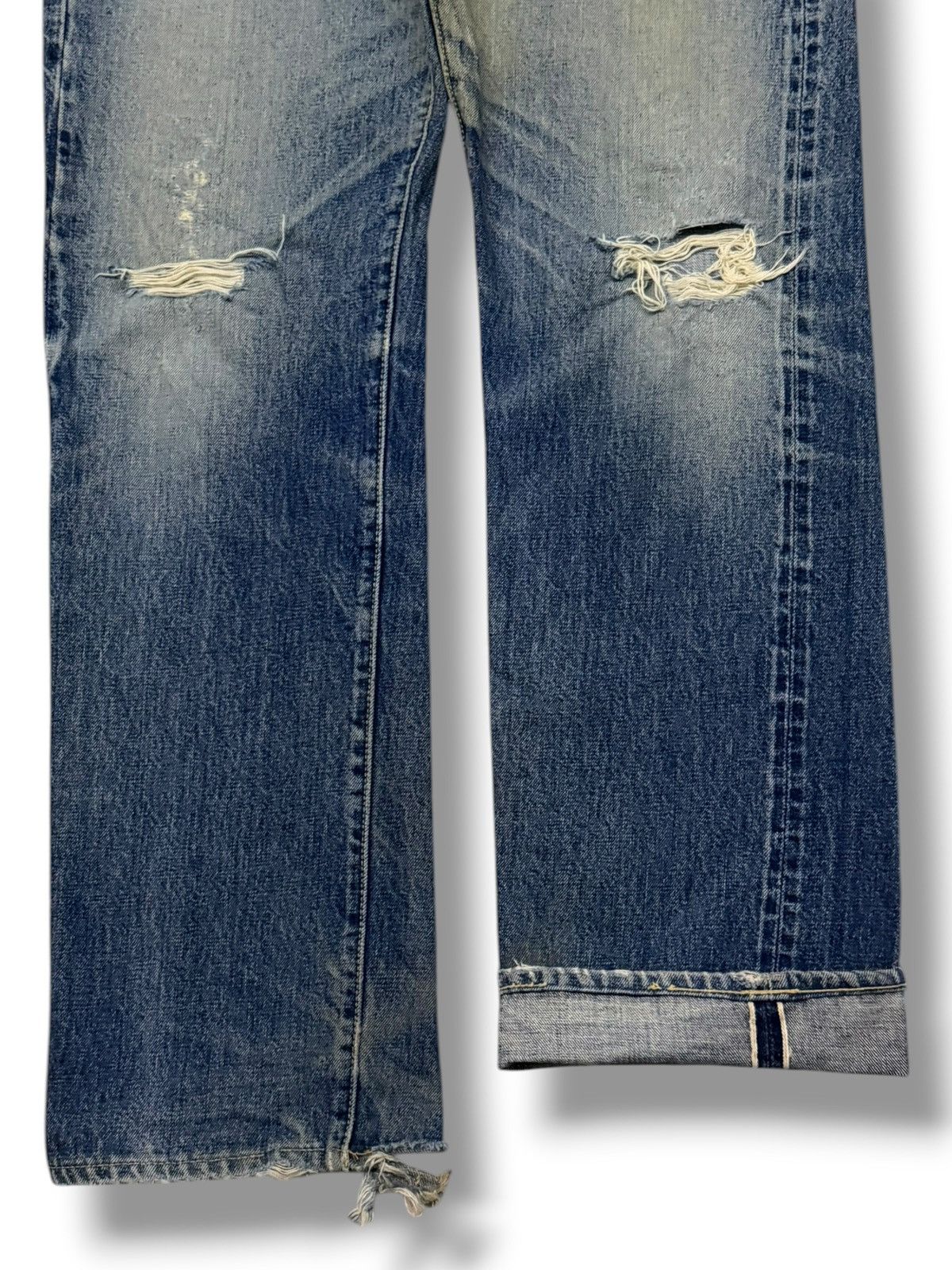 Denime Vintage 90s Denime Lot 272 Selvedge Denim Jeans Japan | W35 Size US 35 - 6 Thumbnail