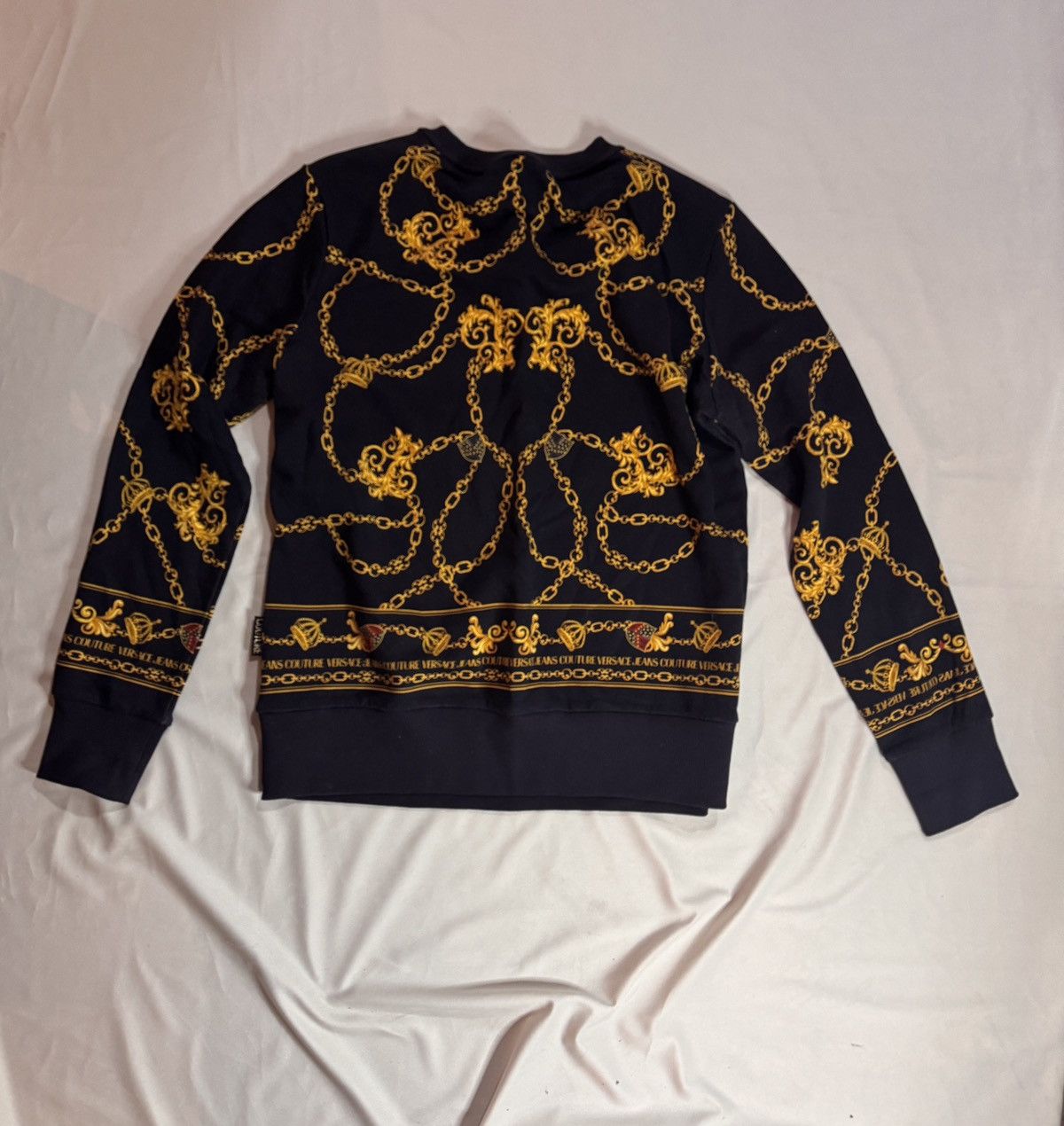 Versace Jeans Couture Versace Jeans Couture sweatshirt cotton Size L / US 10 / IT 46 - 6 Thumbnail