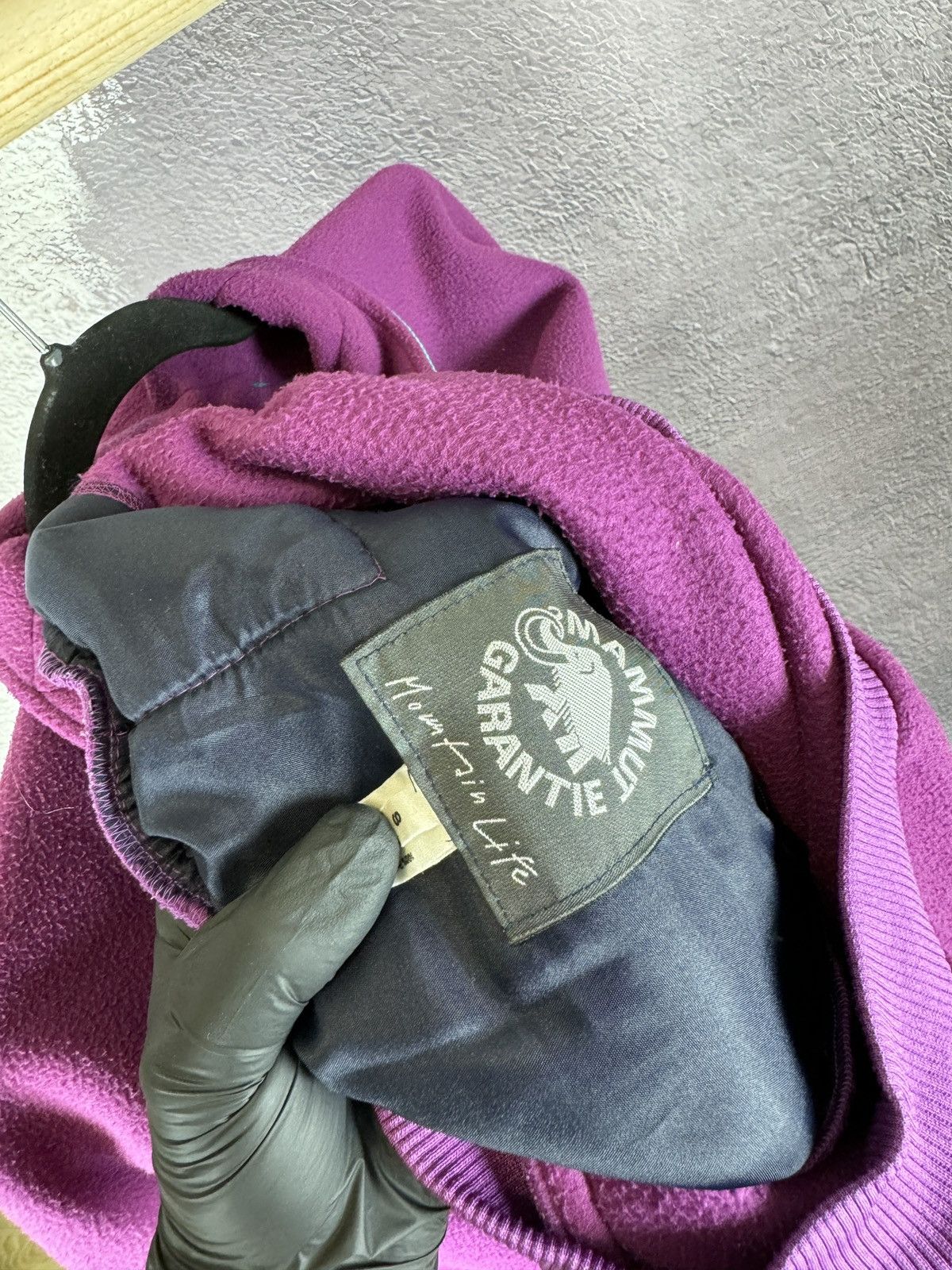 Mammut Mammut Garantie vintage purple full zip fleece sweater Size US S / EU 44-46 / 1 - 10 Thumbnail