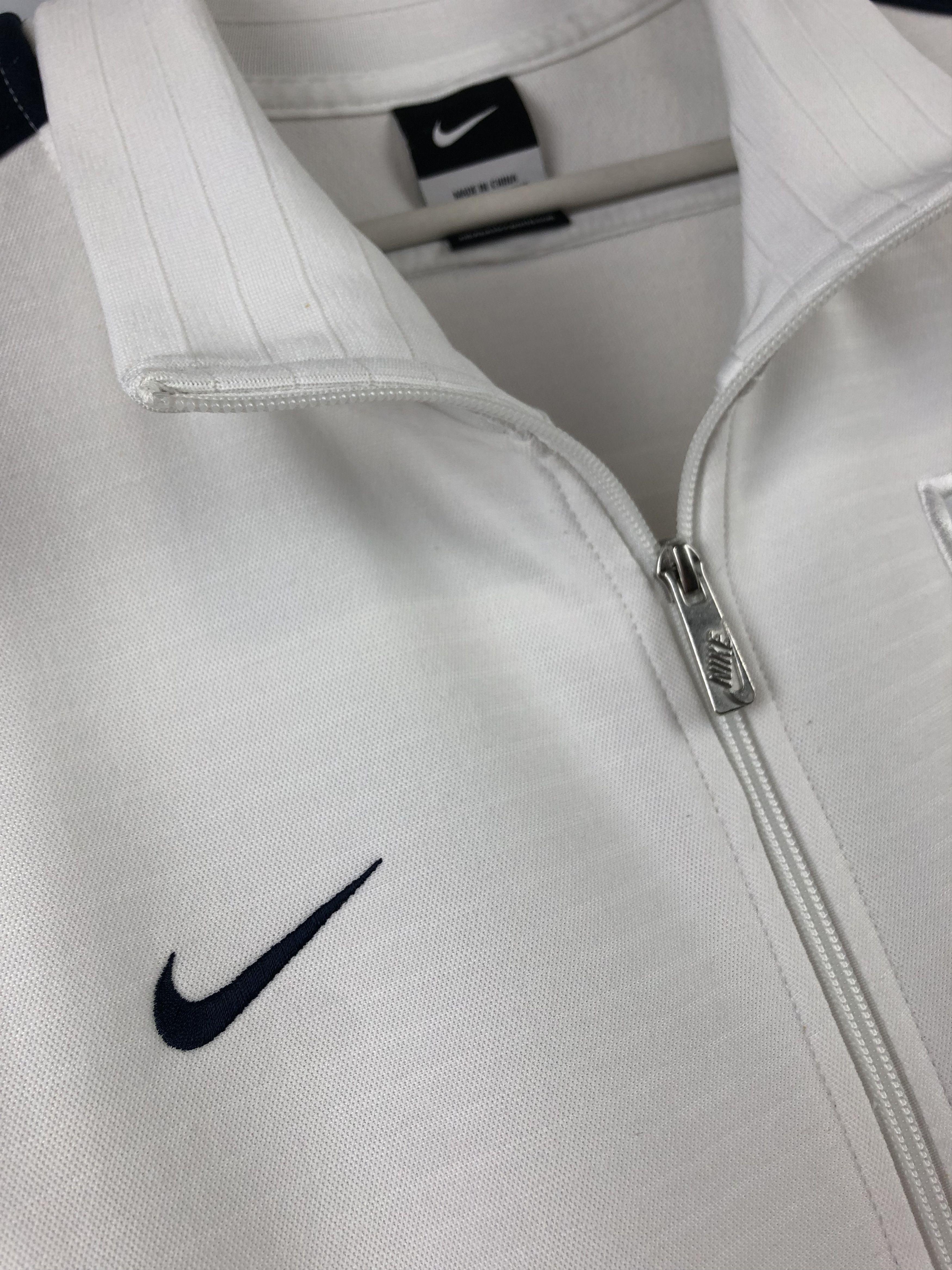 Nike France Nike Football Jacket White Track Top Soccer Rare Size US XXL / EU 58 / 5 - 6 Thumbnail