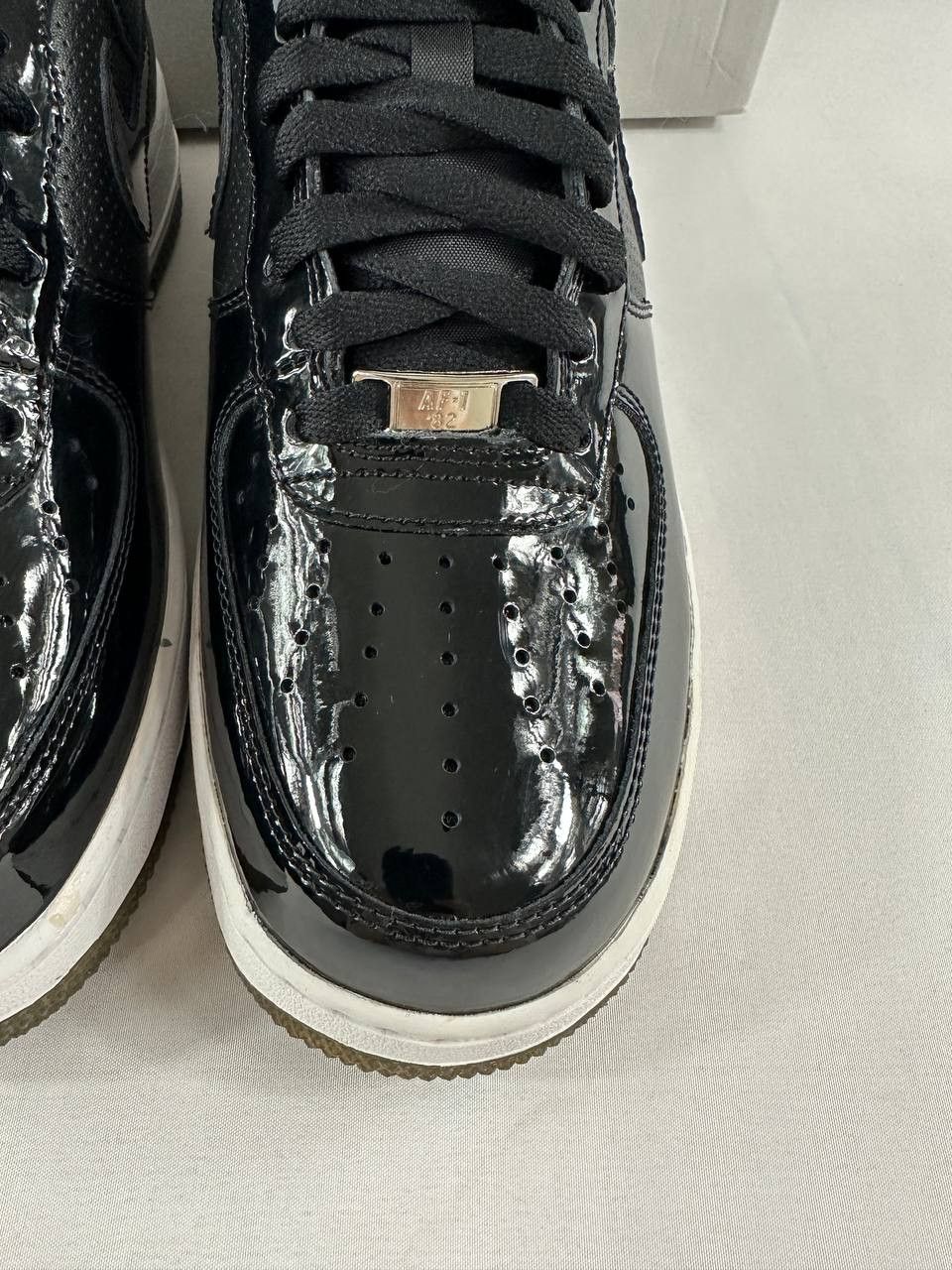 Nike Nike Air Force 1 '07 'Black Silver' 2010 Size US 7.5 / EU 40-41 - 7 Thumbnail