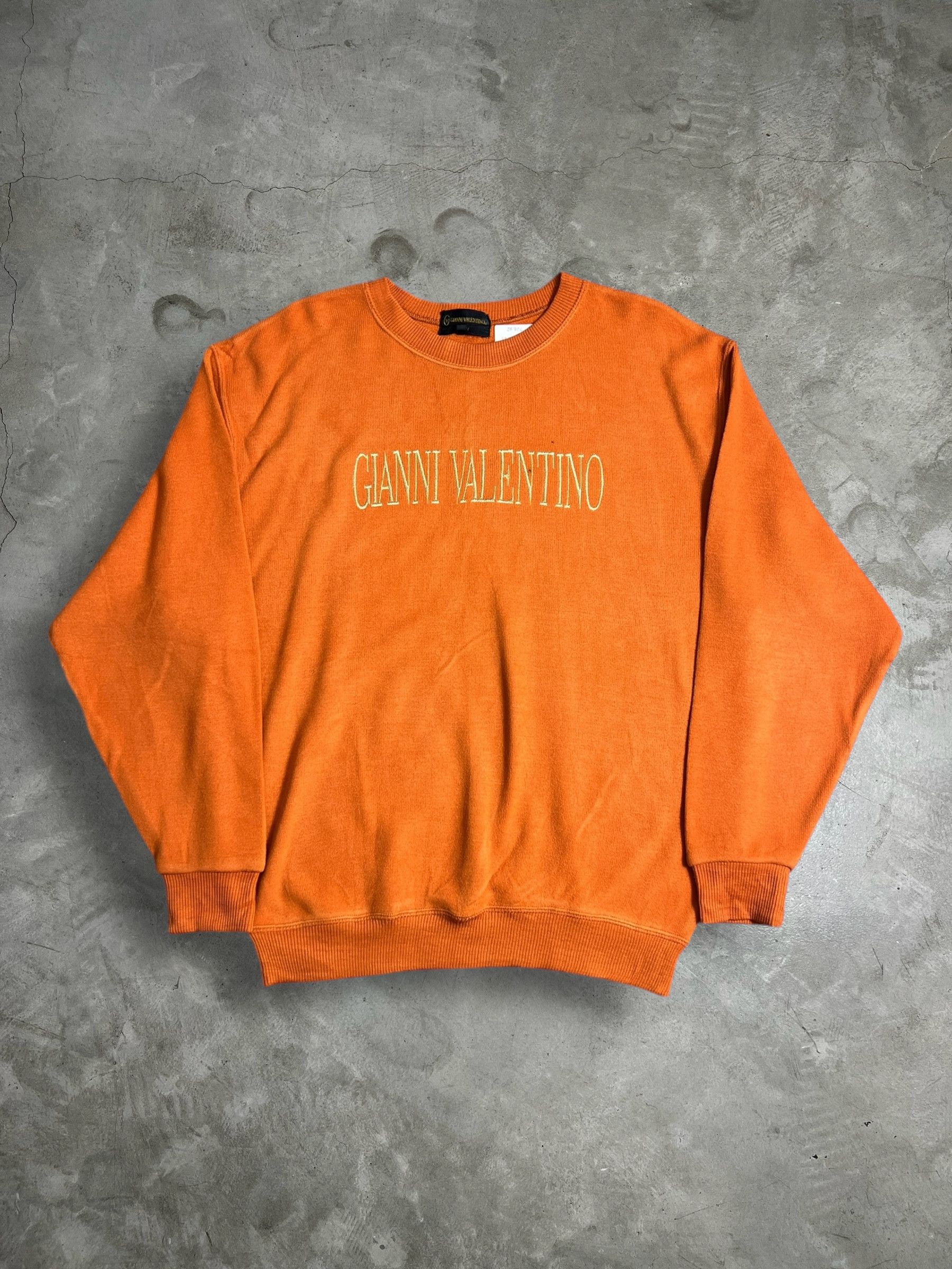 Gianni Valentino Vintage Gianni Valentino Box Logo Sweatshirt (L) JK706 Size US L / EU 52-54 / 3 - 1 Thumbnail