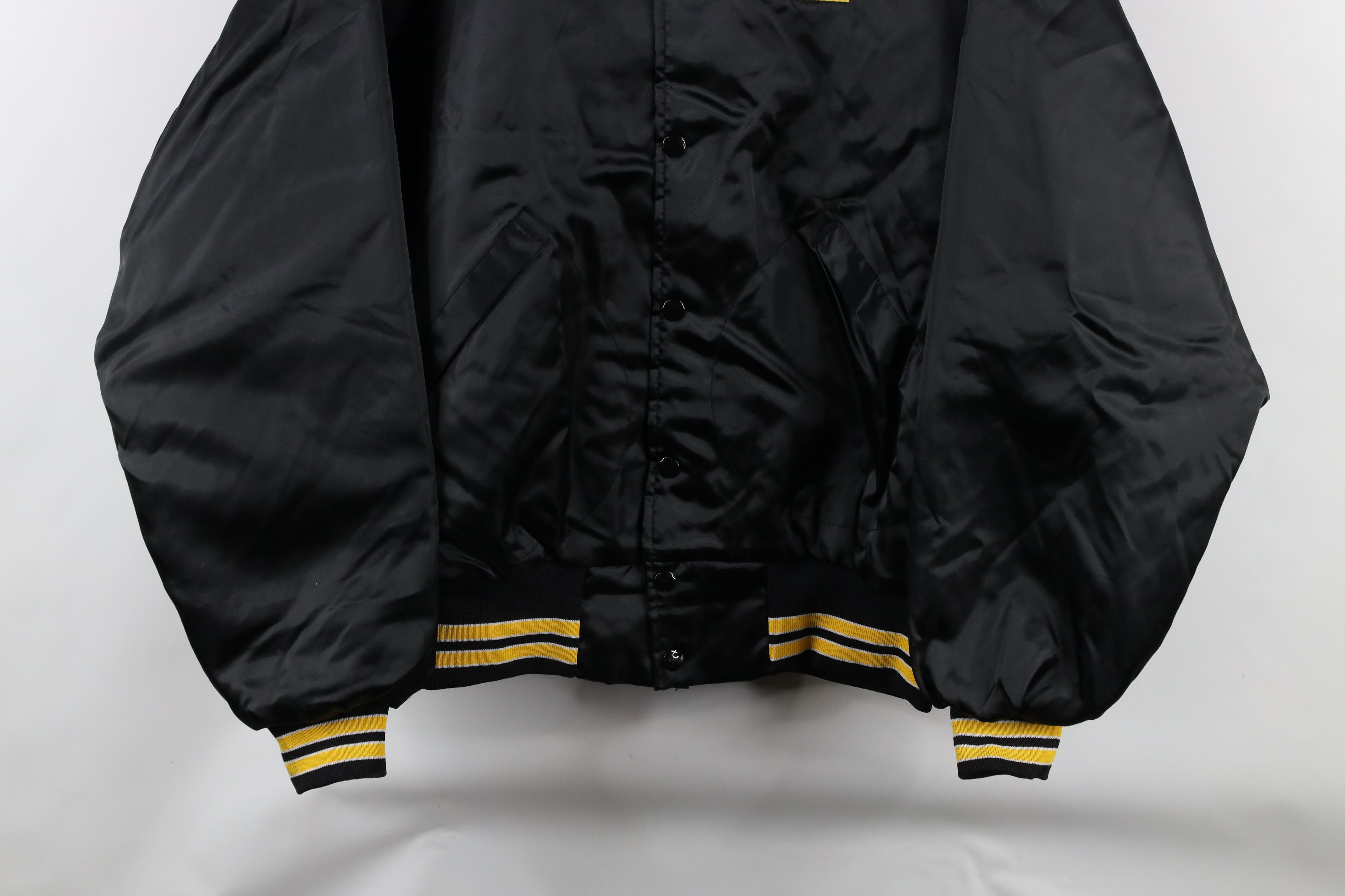 Vintage Vintage 80s Streetwear Stanley Tools Satin Bomber Jacket USA Size US XL / EU 56 / 4 - 3 Thumbnail
