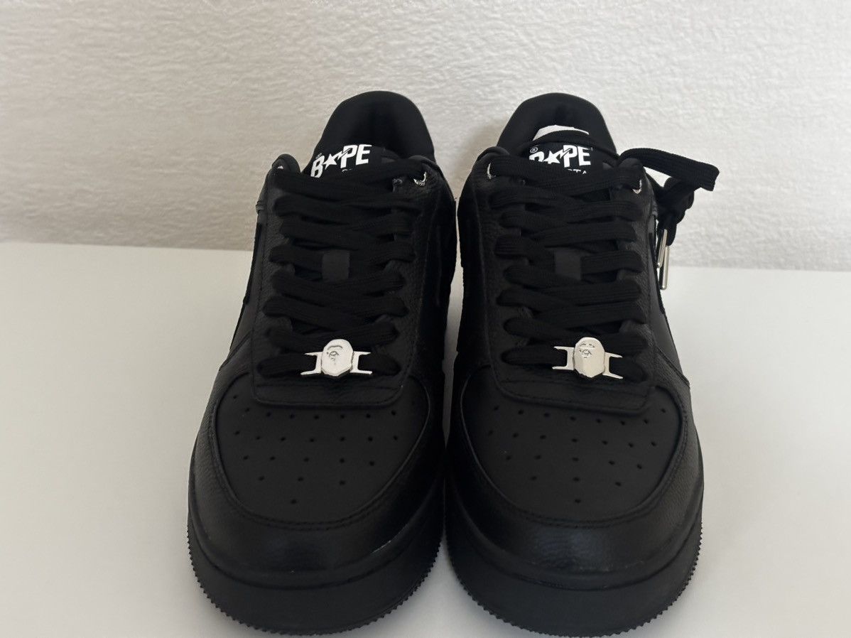 Bape Authentic ape bape bape sta black US 10 new bapesta Size US 10 / EU 43 - 3 Thumbnail