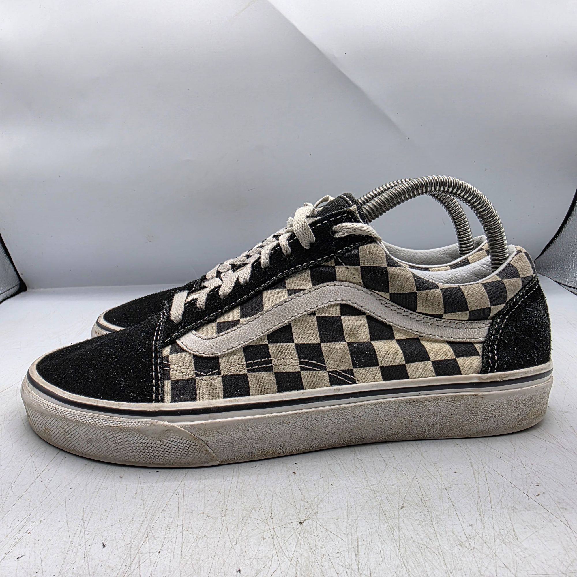 Vans Vans Old Skool Womens Size 9 Black White Checkered Sneaker S Size US 9 / IT 39 - 12 Thumbnail