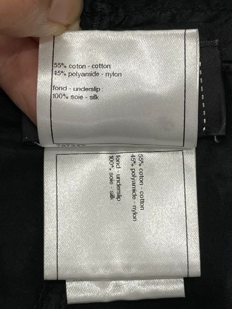 Chanel chanel Black mesh lace-up pants Size 25" / US 0 / IT 36 - 4 Thumbnail