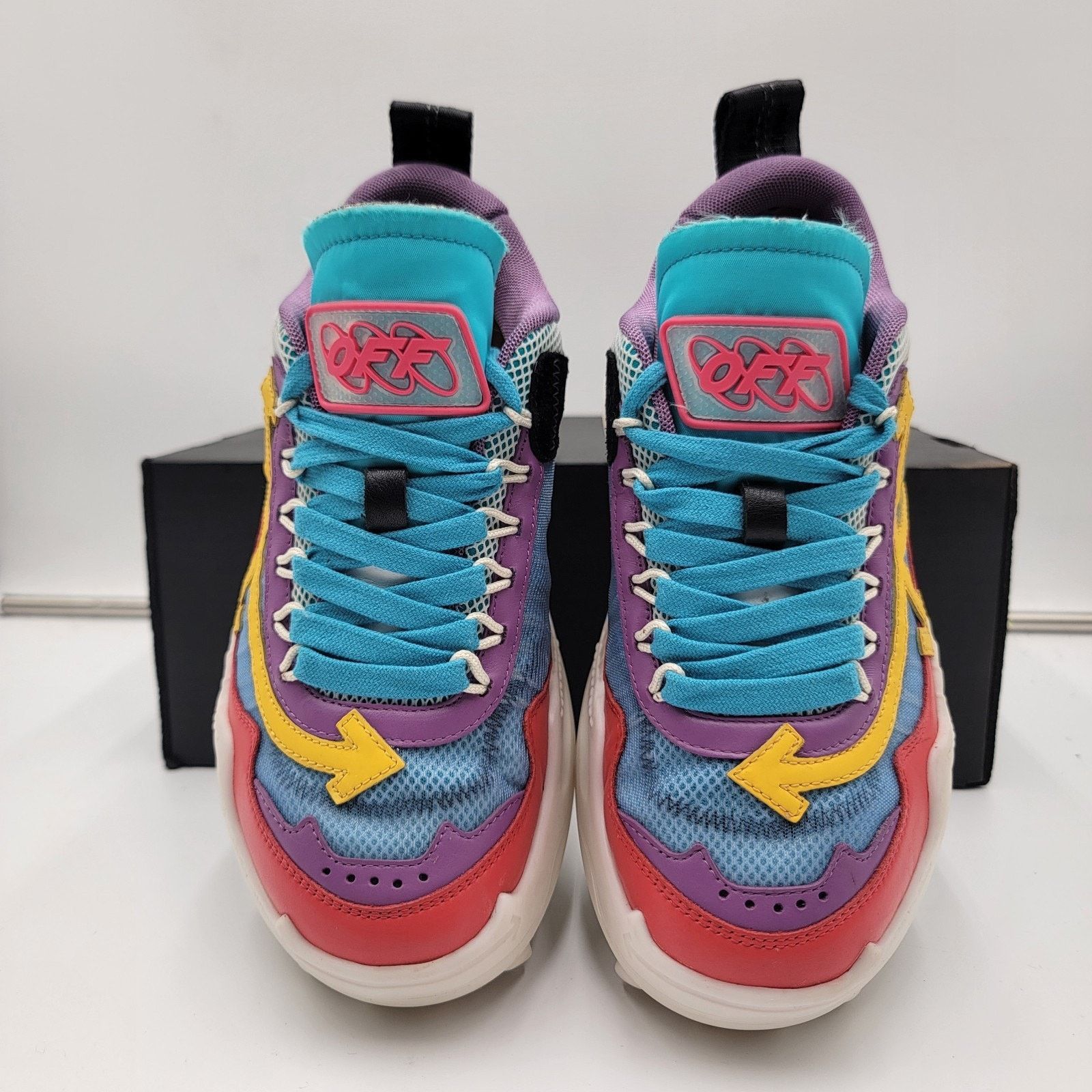 Off-White Off- White ODSY- 1000 RED MULTICOLOR size 37 (375) Size US 6.5 / IT 36.5 - 3 Thumbnail