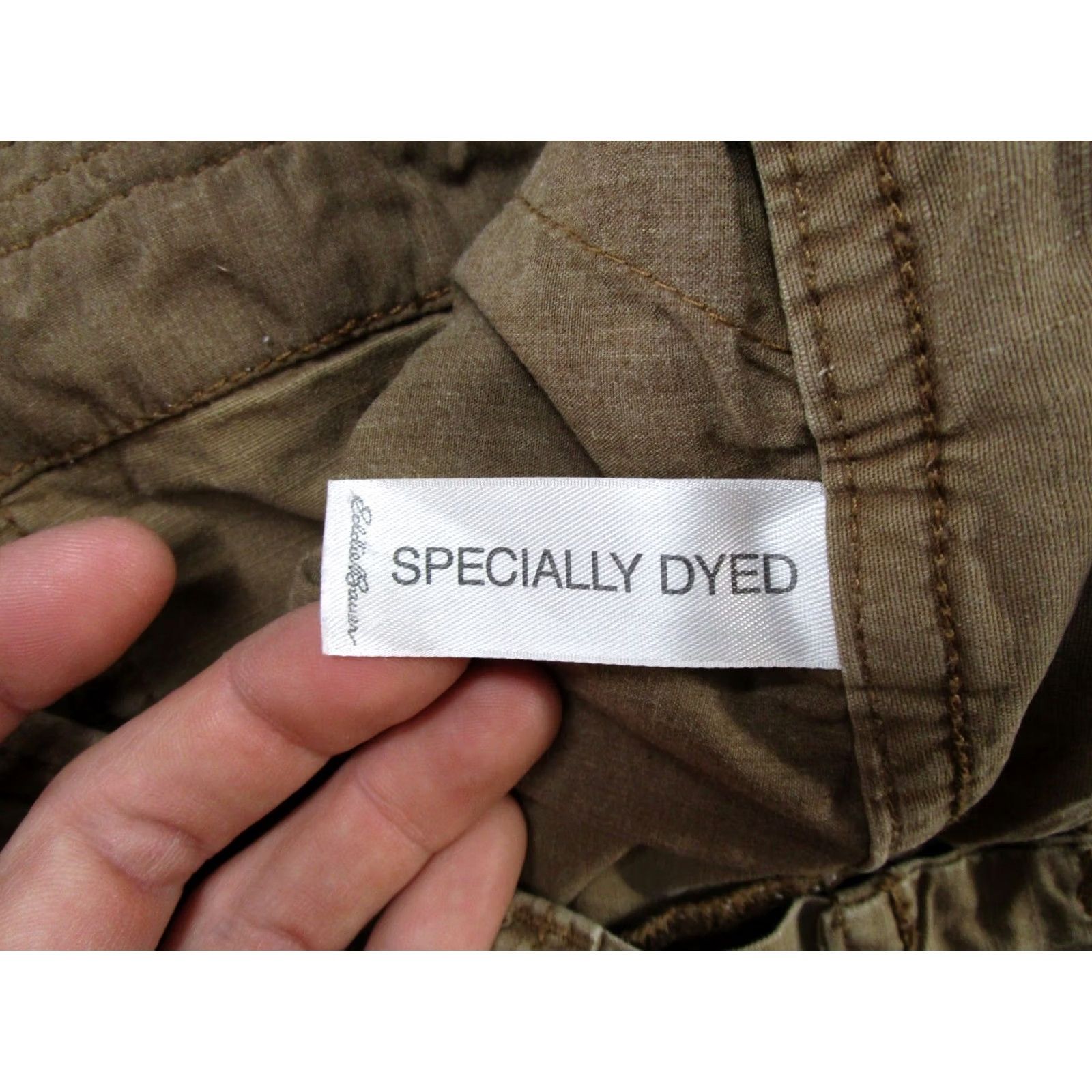 Eddie Bauer Eddie Bauer Cargo Pants Womens 8 Brown Regular Straight Pockets Cargo Military Outdoors Hiking Stretch Denim? Size 30" / US 8 / IT 44 - 3 Thumbnail