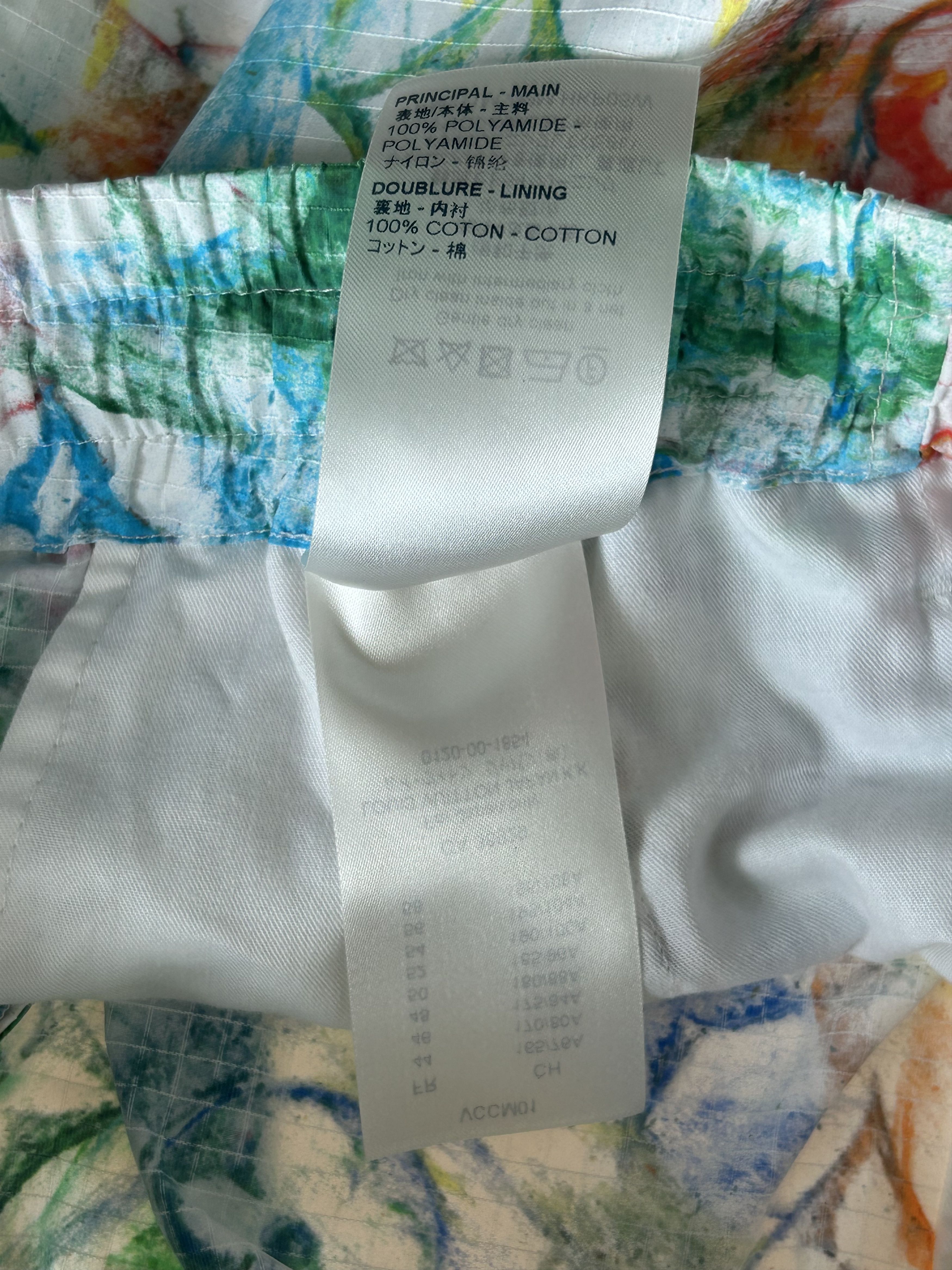 Louis Vuitton Louis Vuitton White Multicolor Pastel Monogram Swimshorts Size US 30 / EU 46 - 5 Thumbnail
